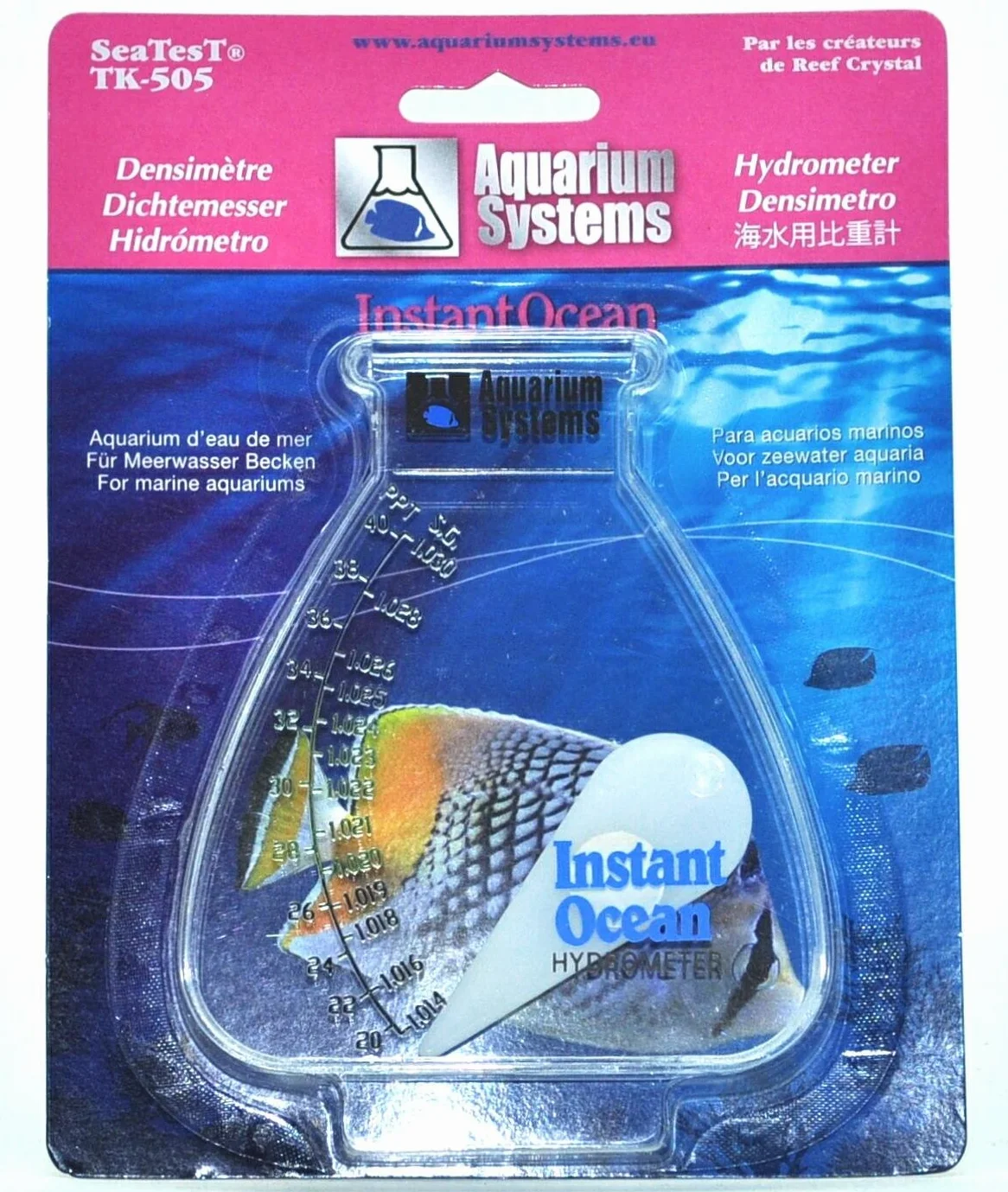 Densimètre Seatest Tk-505 Aquarium Systems