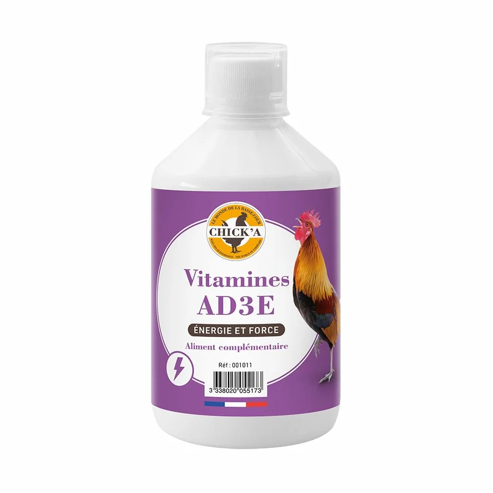 CHICK'A Aliment diététique complémentaire AD3E 500 ML