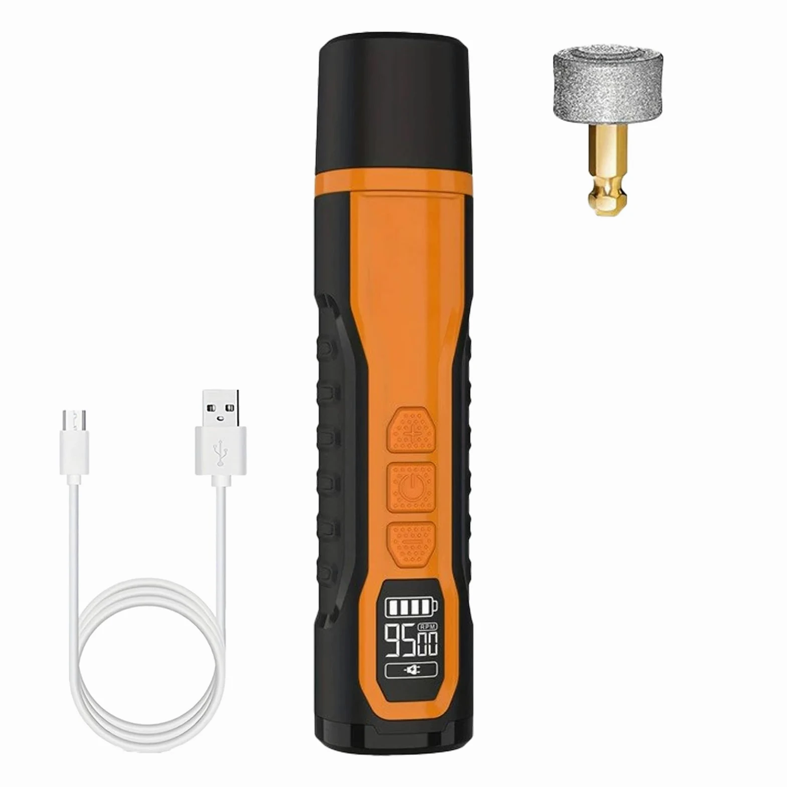 Coupe-ongles électrique pour chiens de grande taille | Ponceuse à griffes pour chiens avec lumière