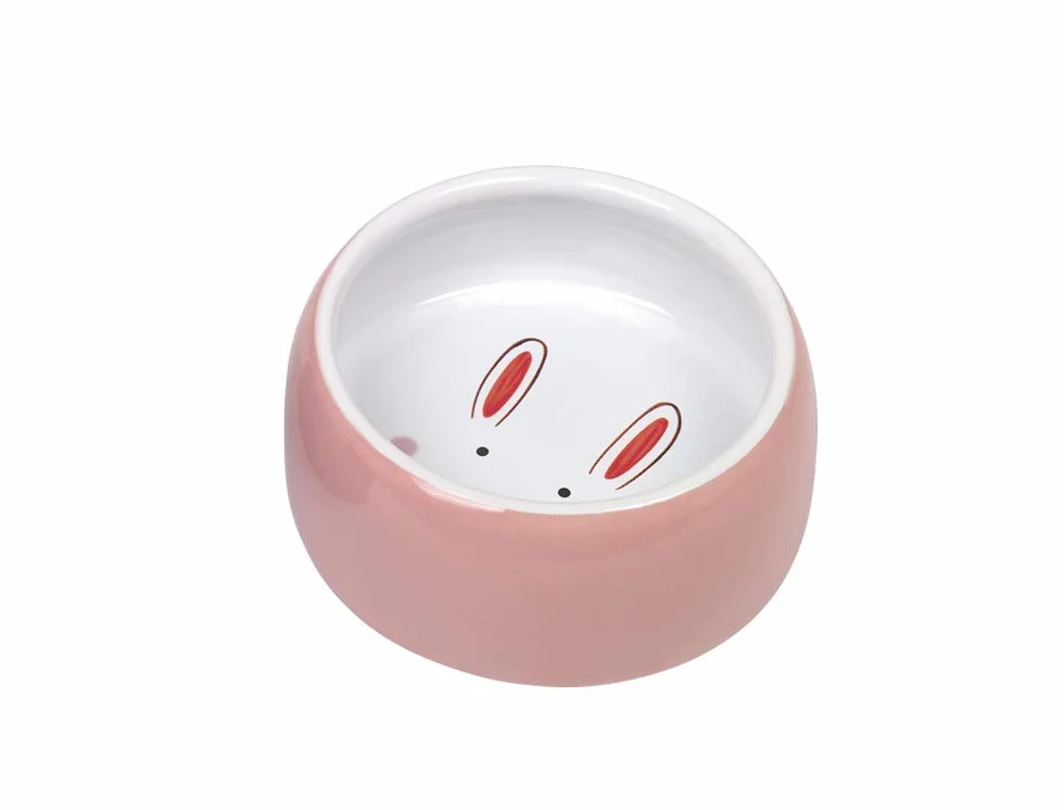 Nobby Nager Mangeoire en céramique Rose Ø 12 cm 0,25 l