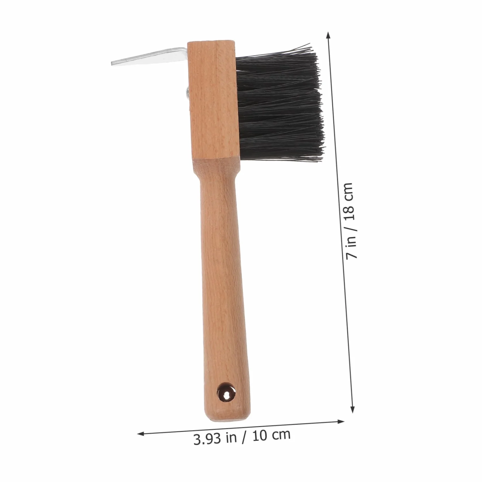 Toyvian Brosse À Sabots Pour Chevaux Et Bovins Outil De Réparation Portable 6.69x3.94x1.18in