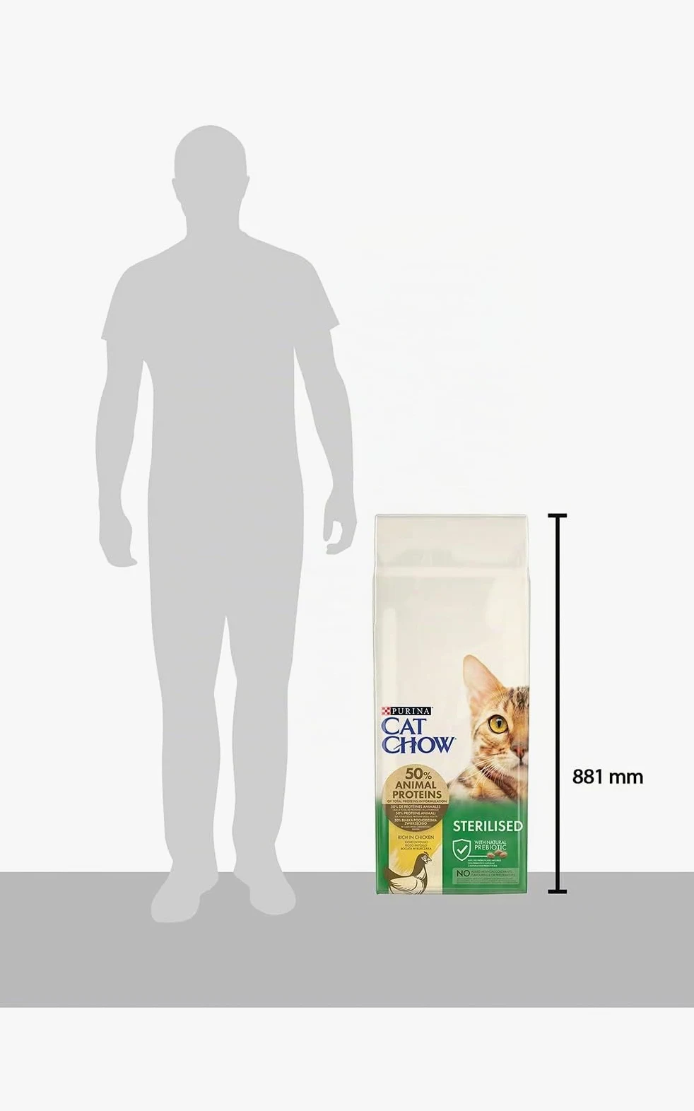 Cat Chow Stérilisé Soin Spécial 15 KG,
