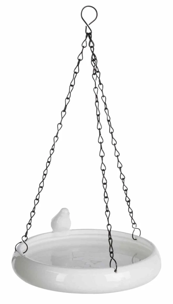 Trixie Abreuvoir Suspendu en céramique Blanc 500 ML