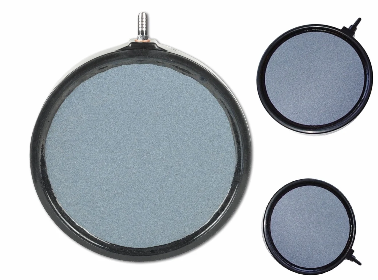 Aquaforte Disque Plaque D'Aération 20cm Raccord 9mm Gris
