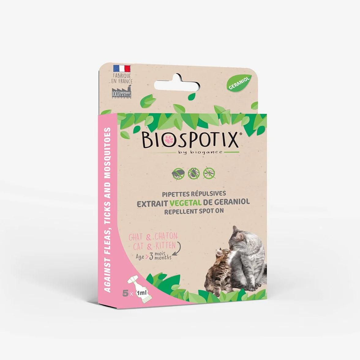Pipette Répulsive pour Chat et Chaton