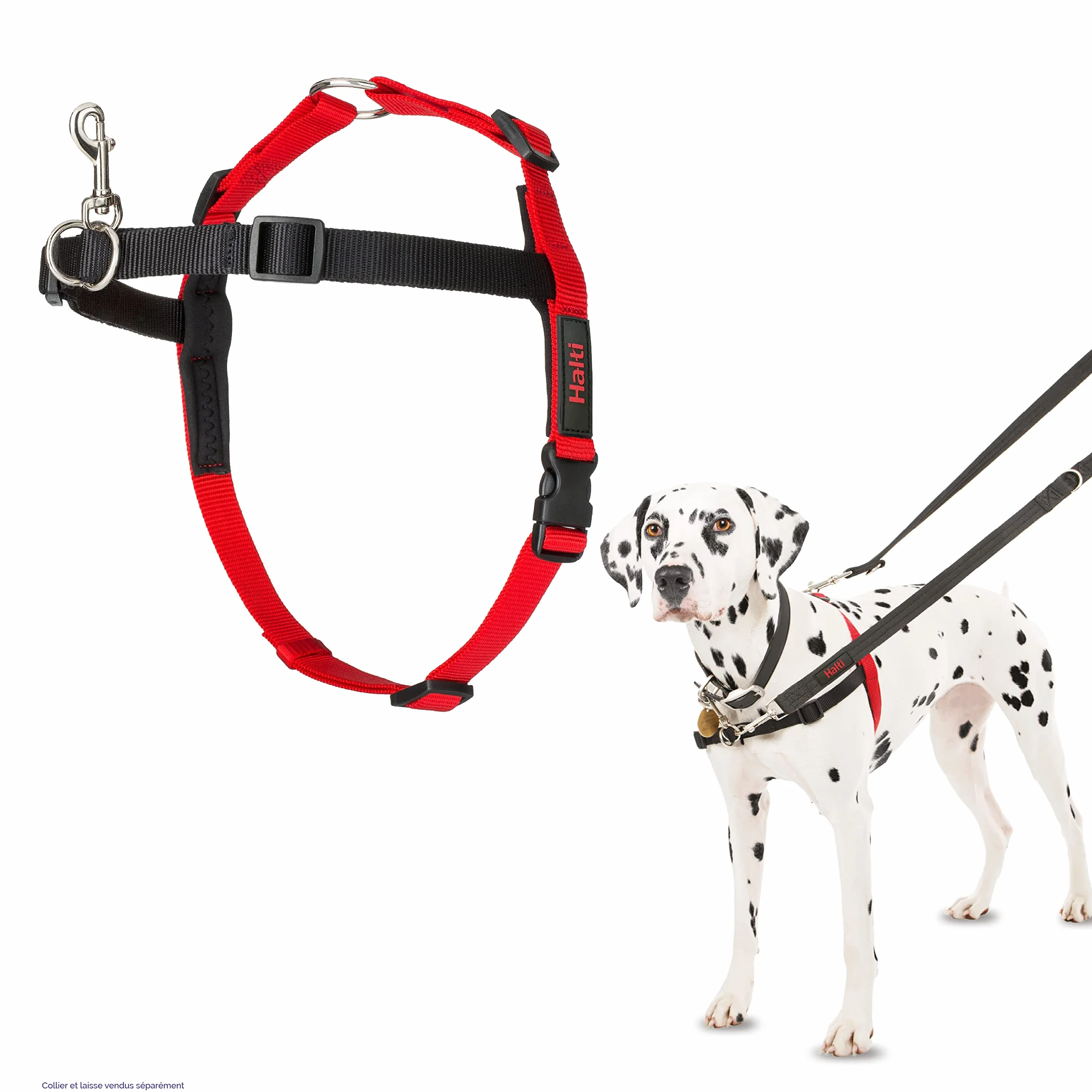 Harnais de contrôle HALTI Taille M Anti-traction pour chiens de taille moyenne