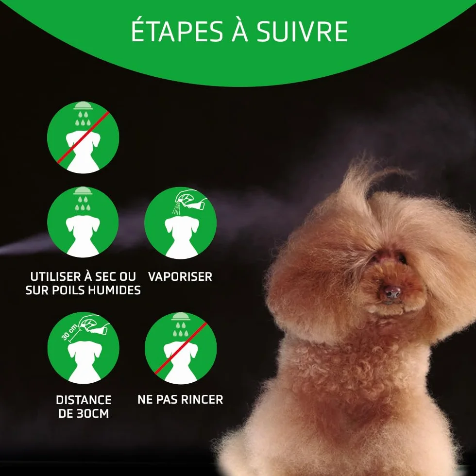 Artero Mix Conditioner sans rinçage pour Chiens et Chats – Démêlant, hydratant et lustrant – Spray Anti-Statique pour Poils secs ou emmêlés – Soin Professionnel du Pelage. 300 ML