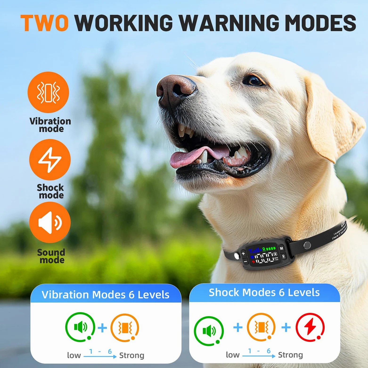 Patpet Collier Anti Fugue sans Fil GPS pour Chien pour Extérieur,IPX7 Étanche Précise Chien Électrique Système Clôture