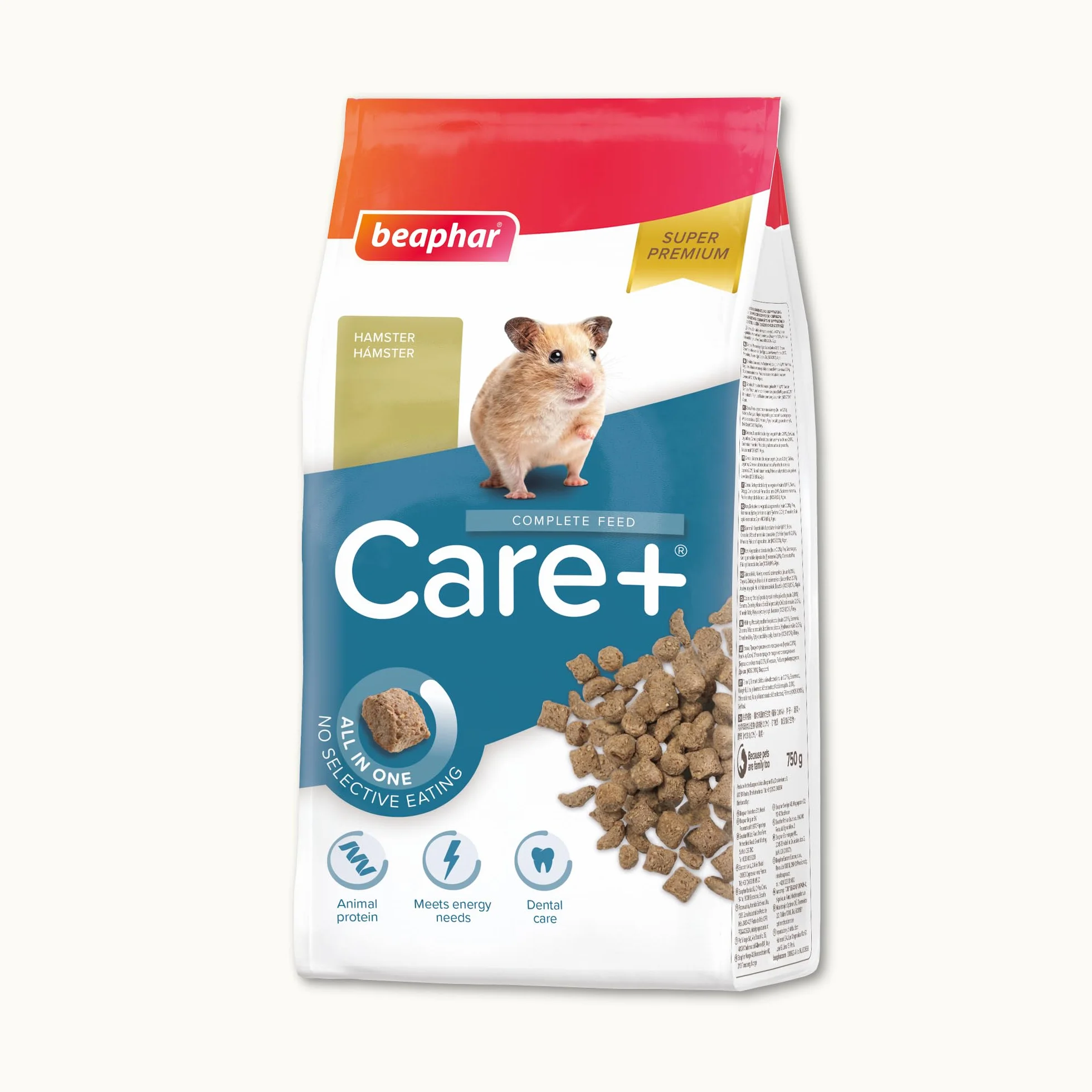 BEAPHAR Care+ Alimentation Super Premium extrudée pour Hamster 700g