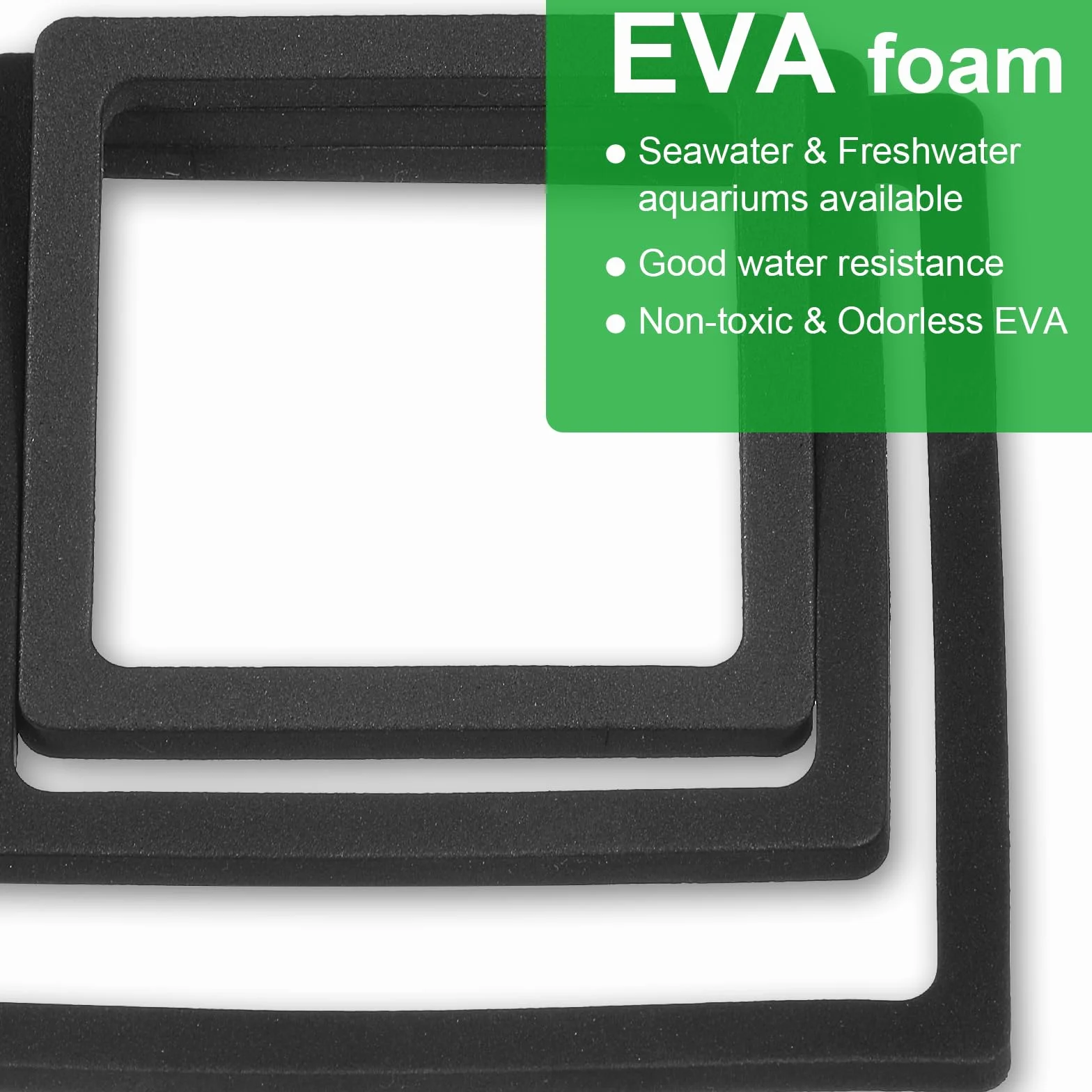 Betta Lot de 6 anneaux d'alimentation pour poissons Barrière flottante EVA pour aquarium Accessoires support plantes flottantes Mangeoire