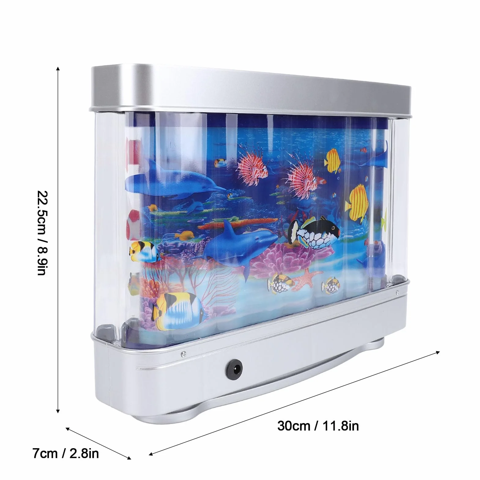 Aquarium artificiel dynamique réaliste pour enfants décoration de bureau