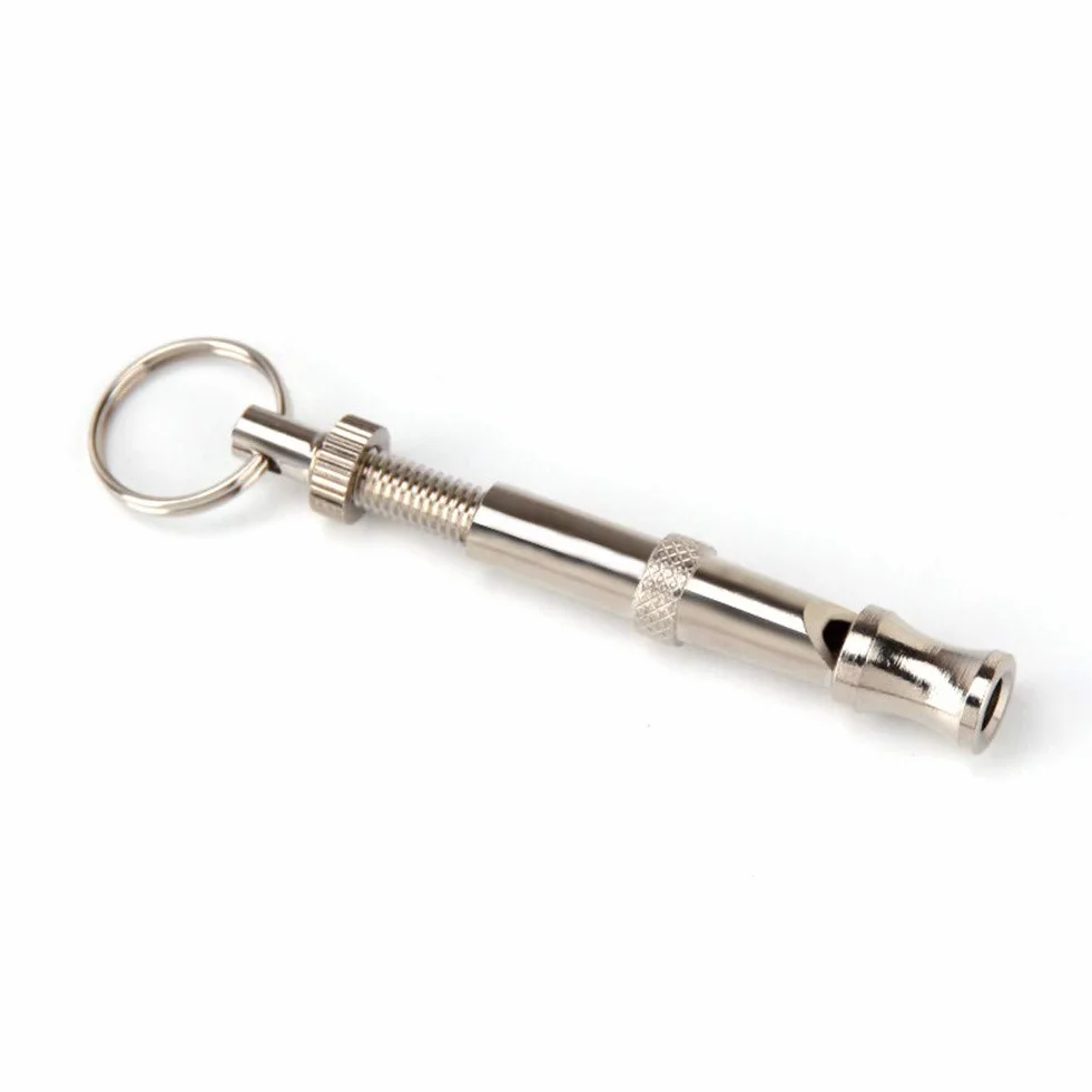 Sifflet pour Chiens Ultrason Anti Aboiement Métal 2pcs