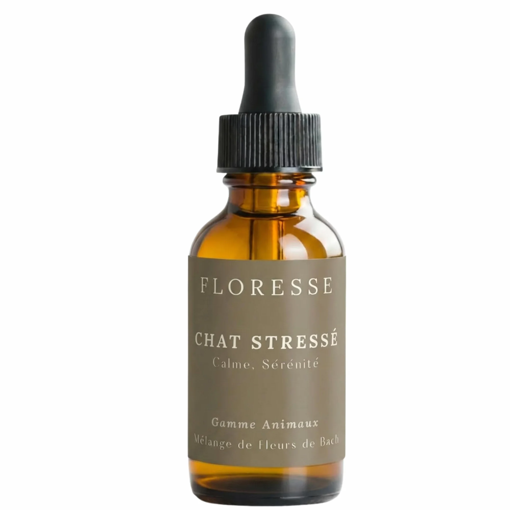 Fleurs de Bach Chat stressé 10 ml - Mélange calmant pour chat