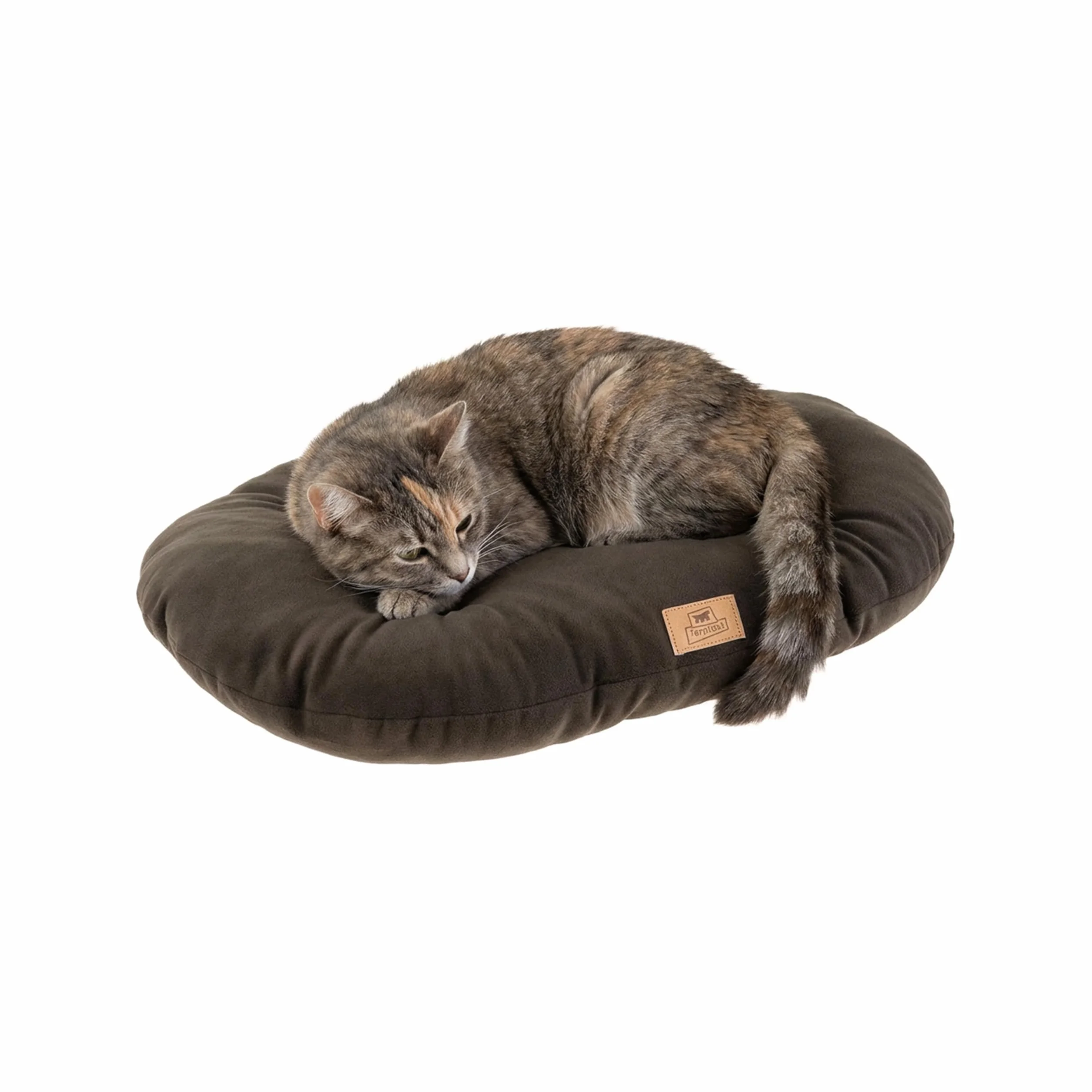 Ferplast Panier Chat Lavable Tapis Chien 55x36 cm Gris