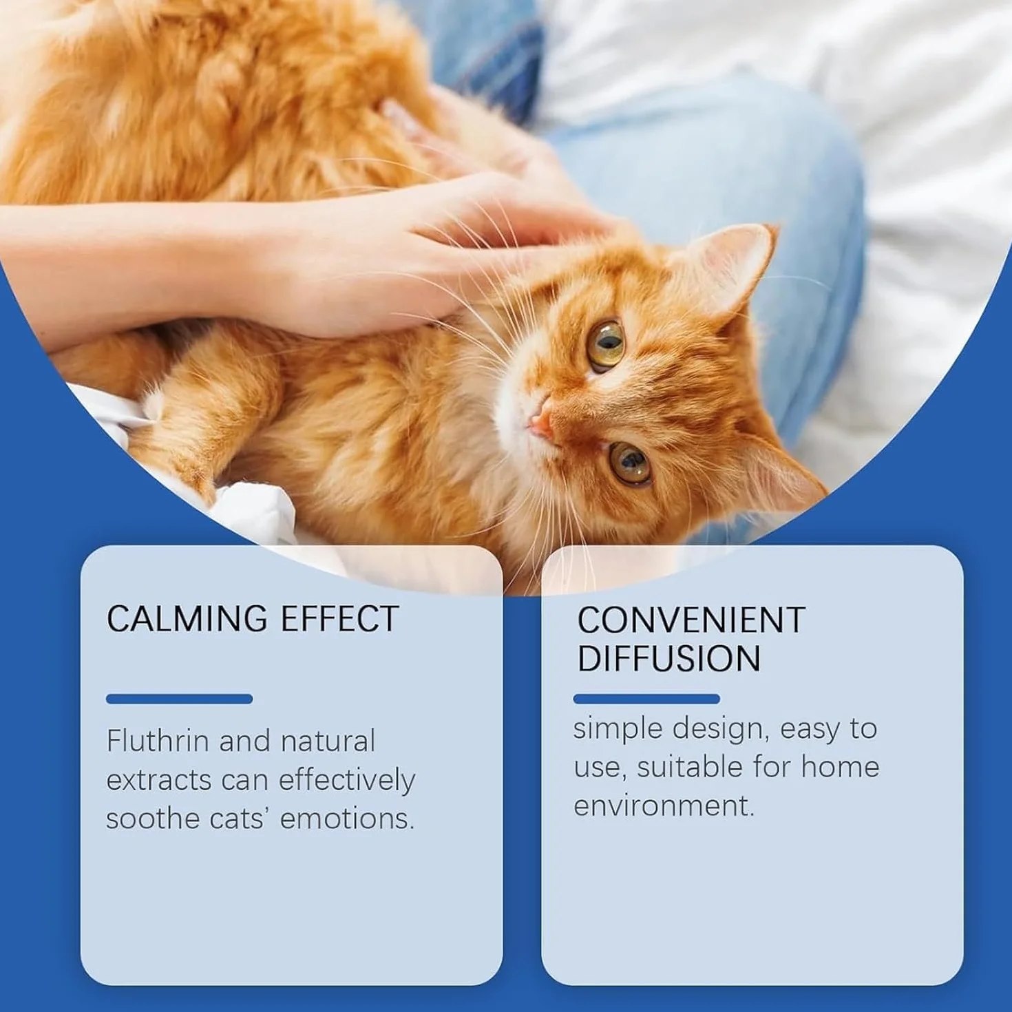 Petwellness Diffuseur Chat Chien Réducteur Stress avec Recharges, Stop Bagarres Sifflements Marquage Urinaire (2 Bouteilles)