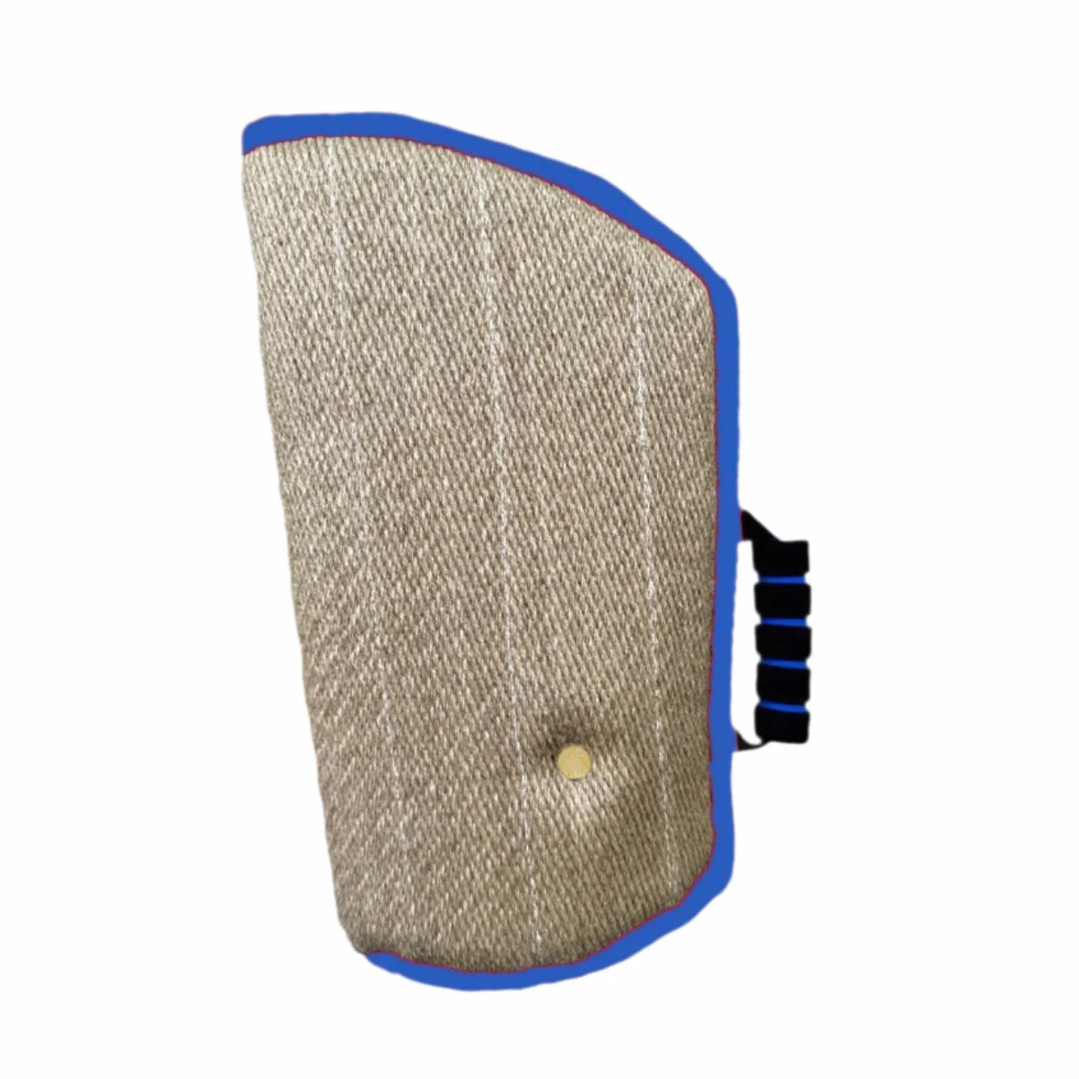 Manchon de Bras Mordant pour Chien Sharplace, Manchon d'entraînement d'agilité Professionnel, Protection Contre les Morsures, Bord Bleu