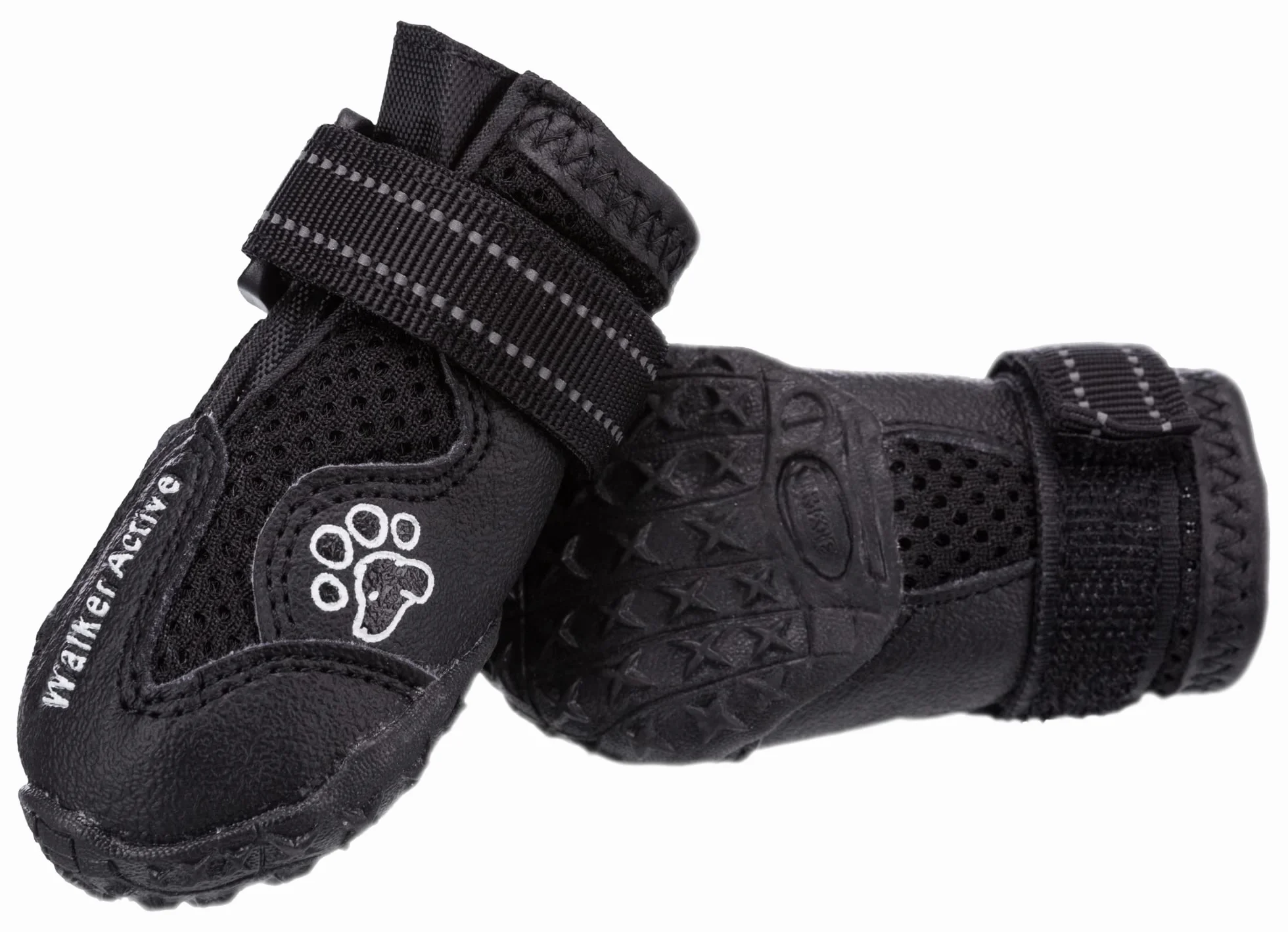 TRIXIE Walker Active protection pour pattes chaussures respirantes avec réflecteurs pour chien L