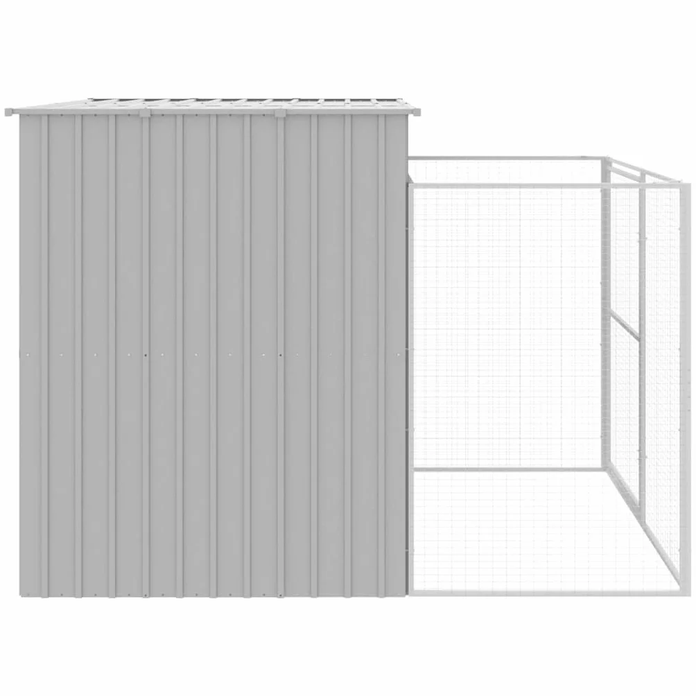 Niche pour chien gris clair 214x253x181 cm