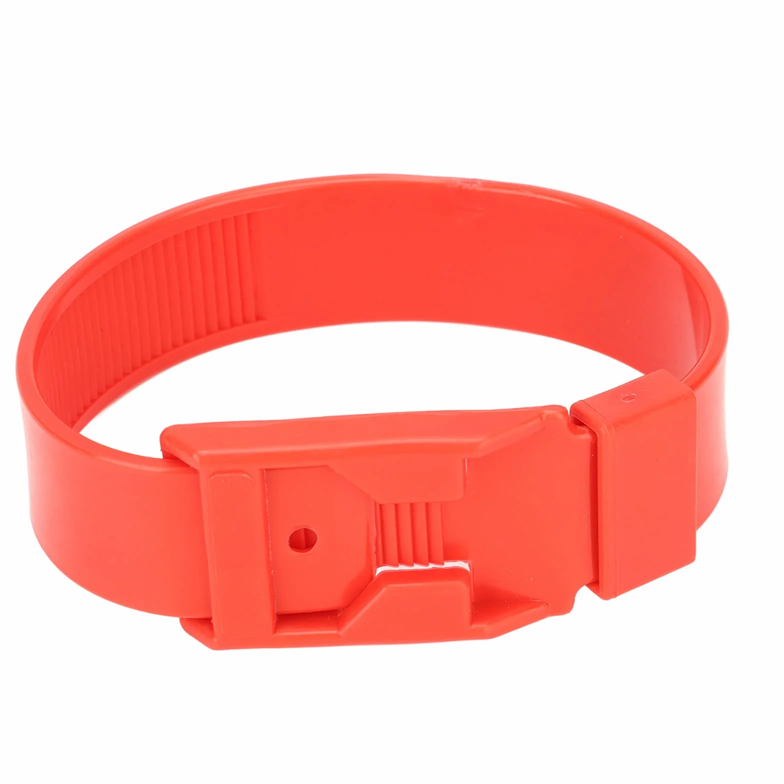 Colliers d'Identification pour Chèvres et Moutons, Bandes de Marquage de Bétail, Rouge, 36 cm, 10 Pièces, pour Petits Animaux de Ferme