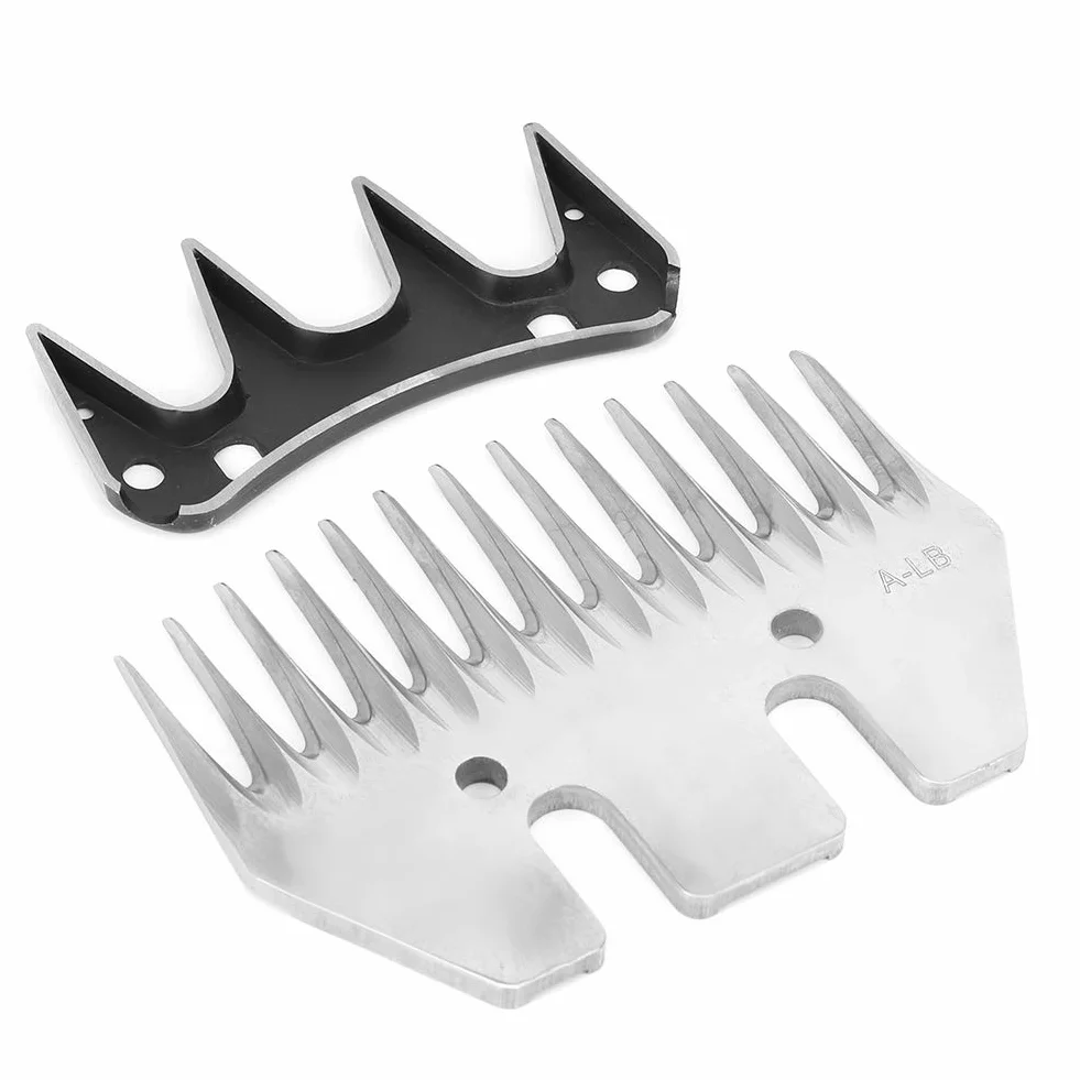 Lame de Tondeuse à Mouton en Acier Inoxydable, Cisaillement pour Chèvre 13 Dents