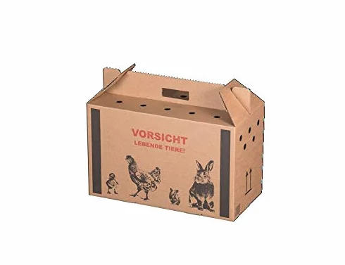 Carton de Transport pour Animaux 10 pièces 3 Tailles M 477 x 233 x 295 mm