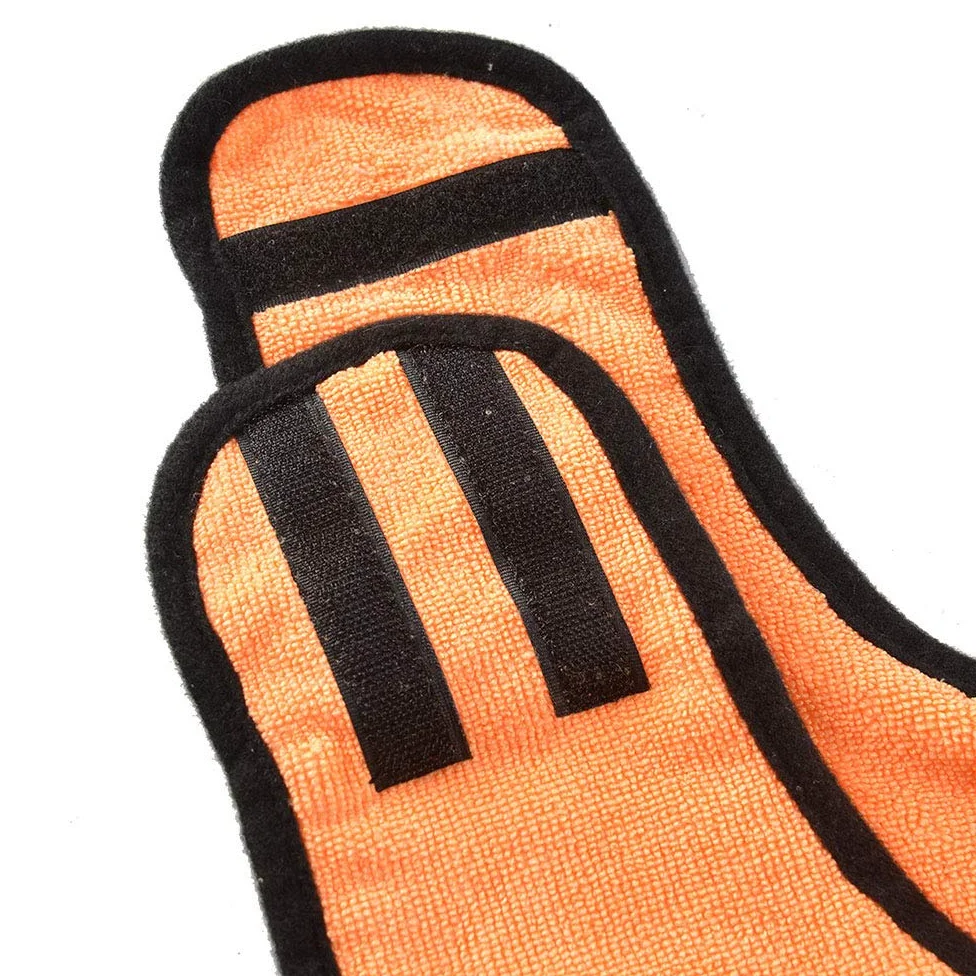 Serviette de Bain Absorbant à de Microfibre, Peignoir pour Chien Serviettes de Bain Manteau de Séchage pour Chien