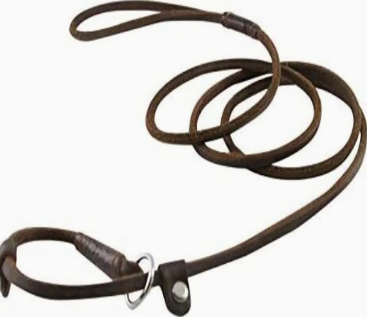 Longe Chien Chaîne Chien Laisse Slip Collier Pet Marche Conduit en Cuir Véritable Chien Corde Chiot Traction pour Chiens Ceinture Chien