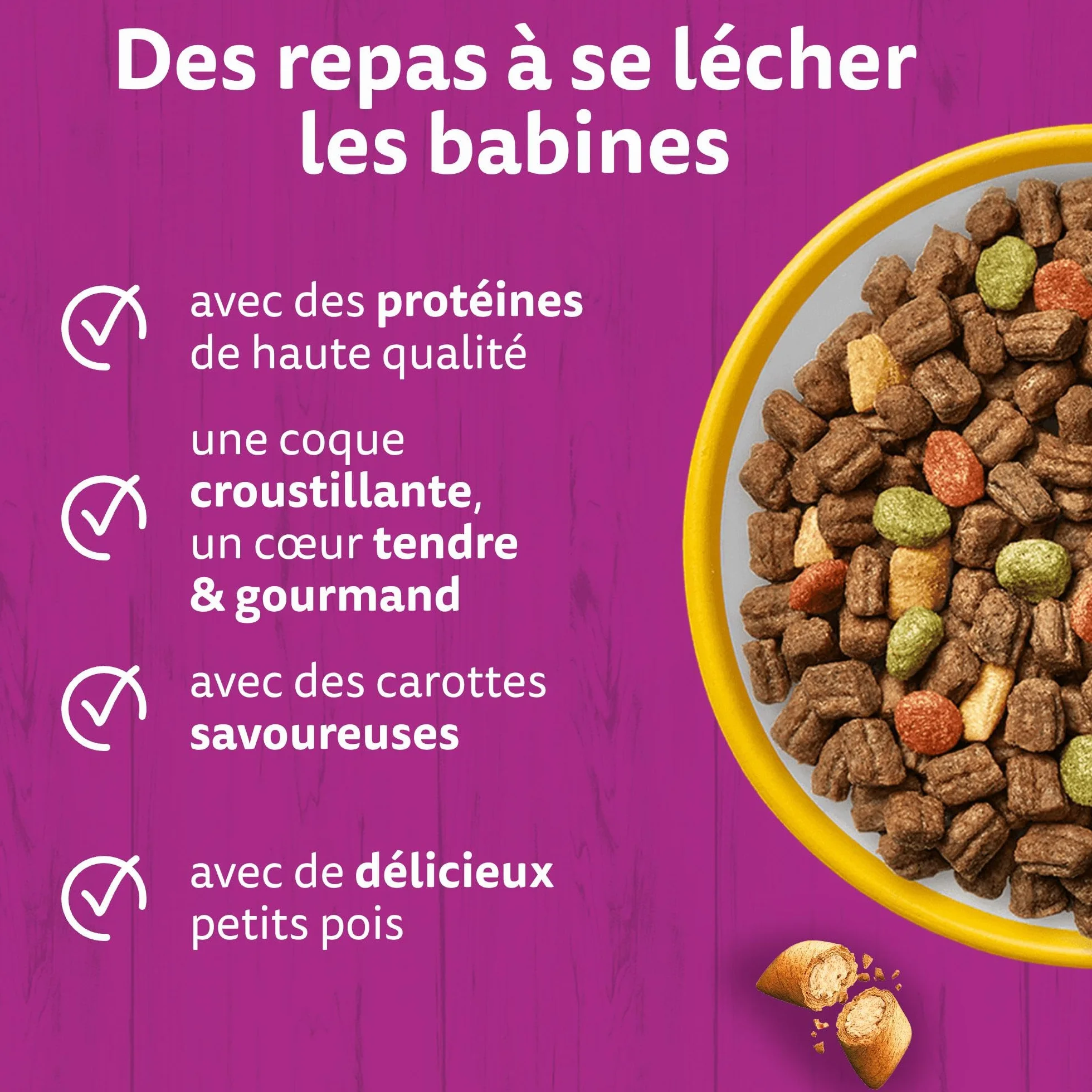 WHISKAS Croquettes pour chat adulte 7 kg au poulet