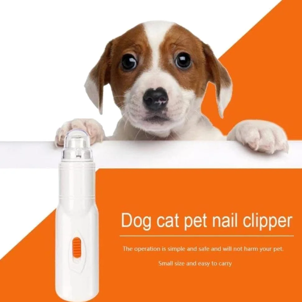Meuleuse à ongles for chiens - Taillettes for railles de chien professionnelles for petits chiens et chats de taille moyenne et de chats - Tondonneuse for animaux de compagnie rechargeable Paille