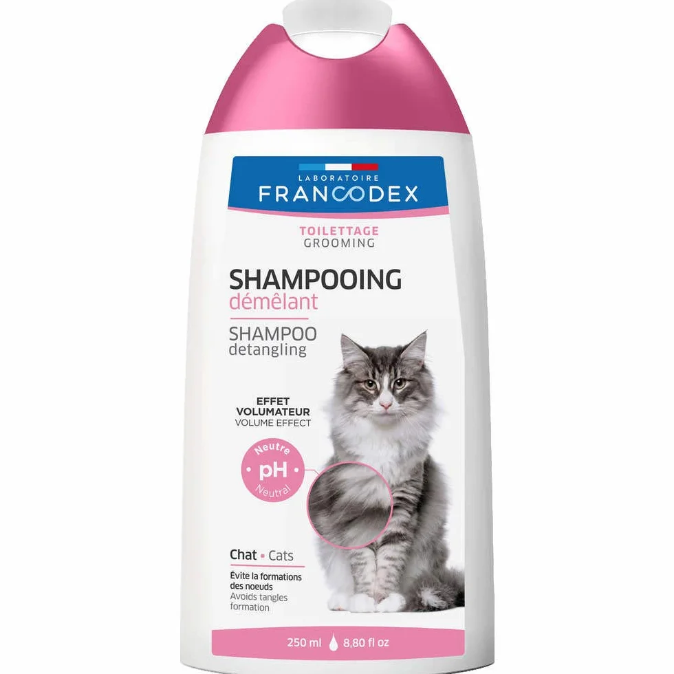 Francodex Shampooing Démêlant 2-en-1 Chat 250 ML