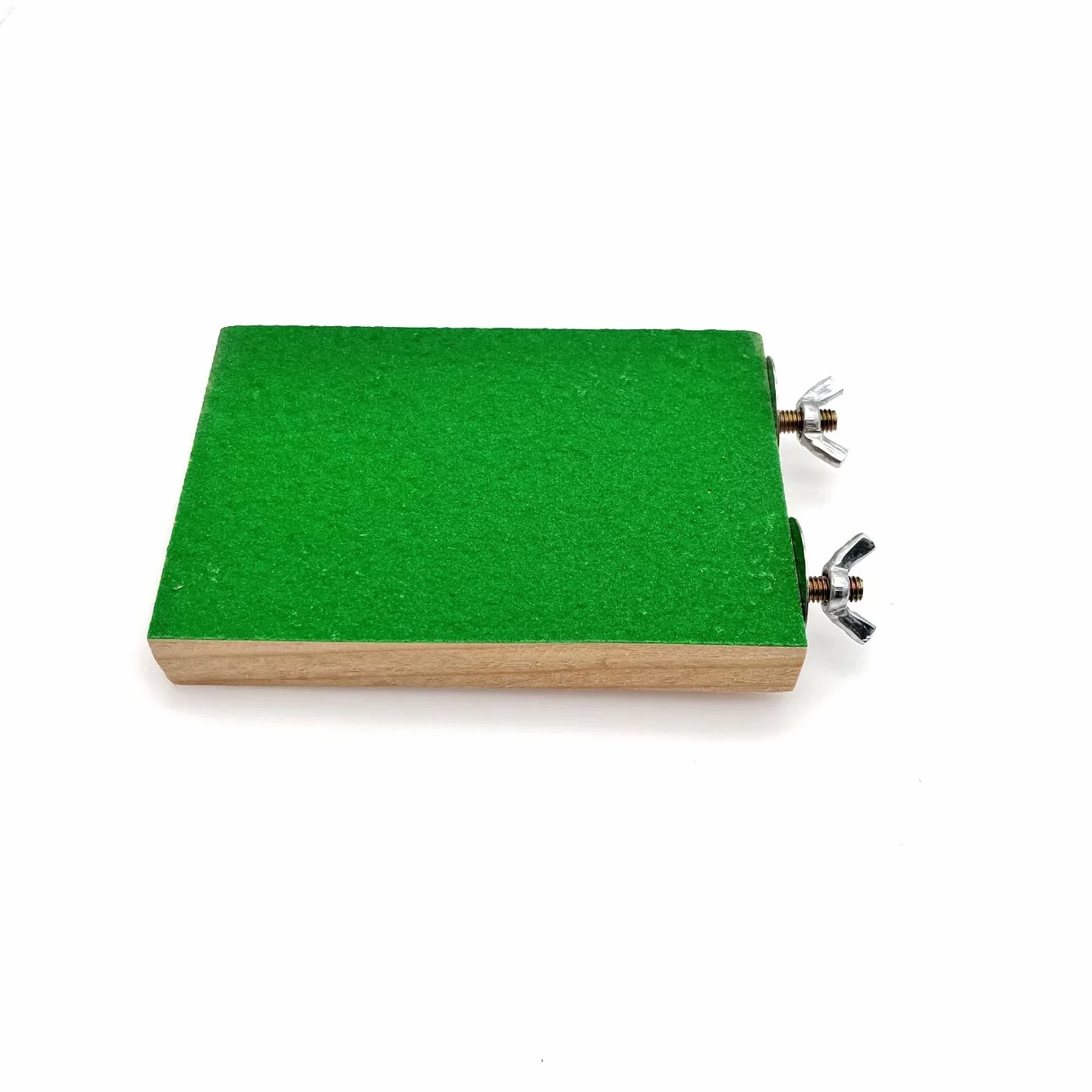 Perchoir plat en bois pour perroquet - Plate-forme pour perruches, canaris, calopsittes, inséparables, hamsters