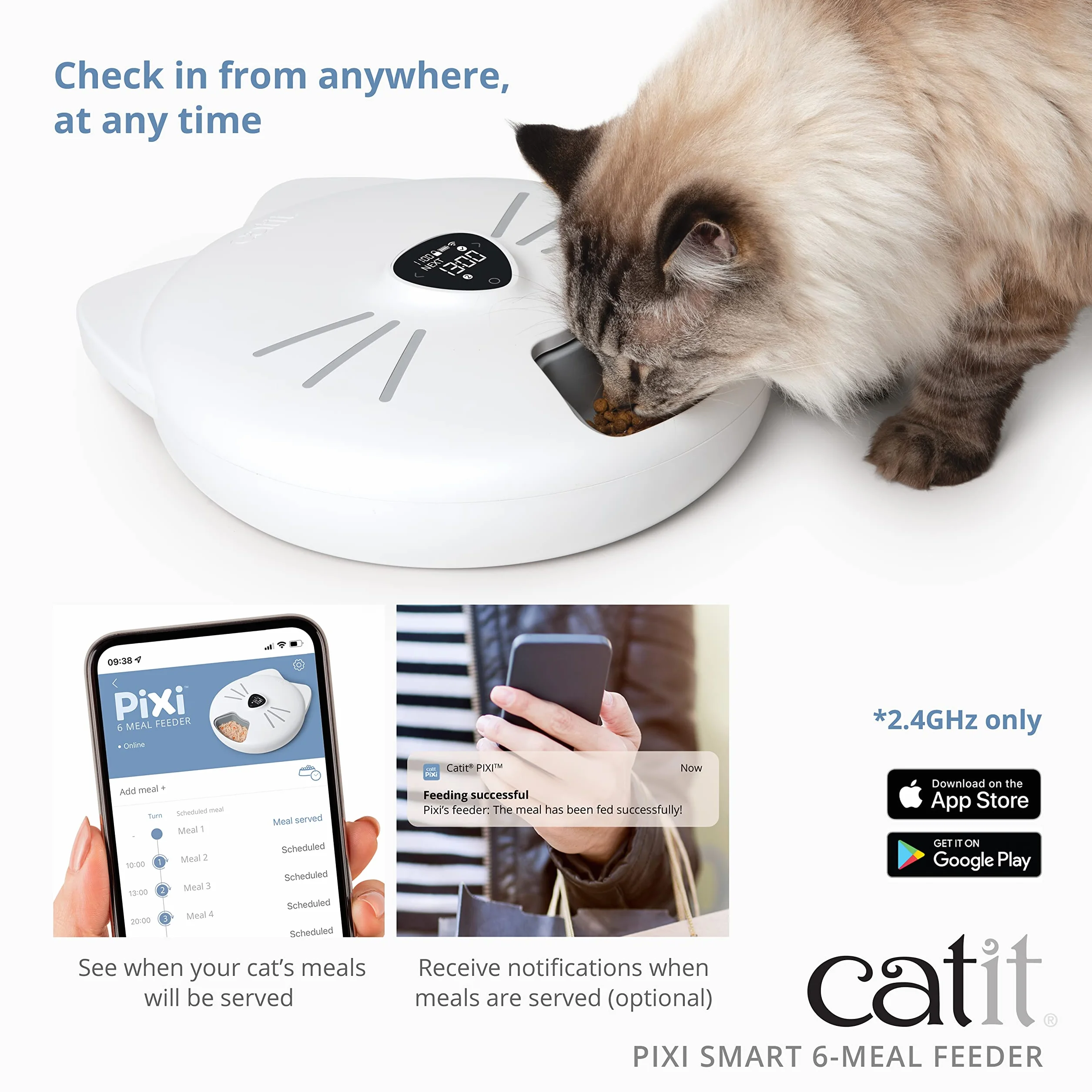 CATIT Mangeoire PIXI Smart 6