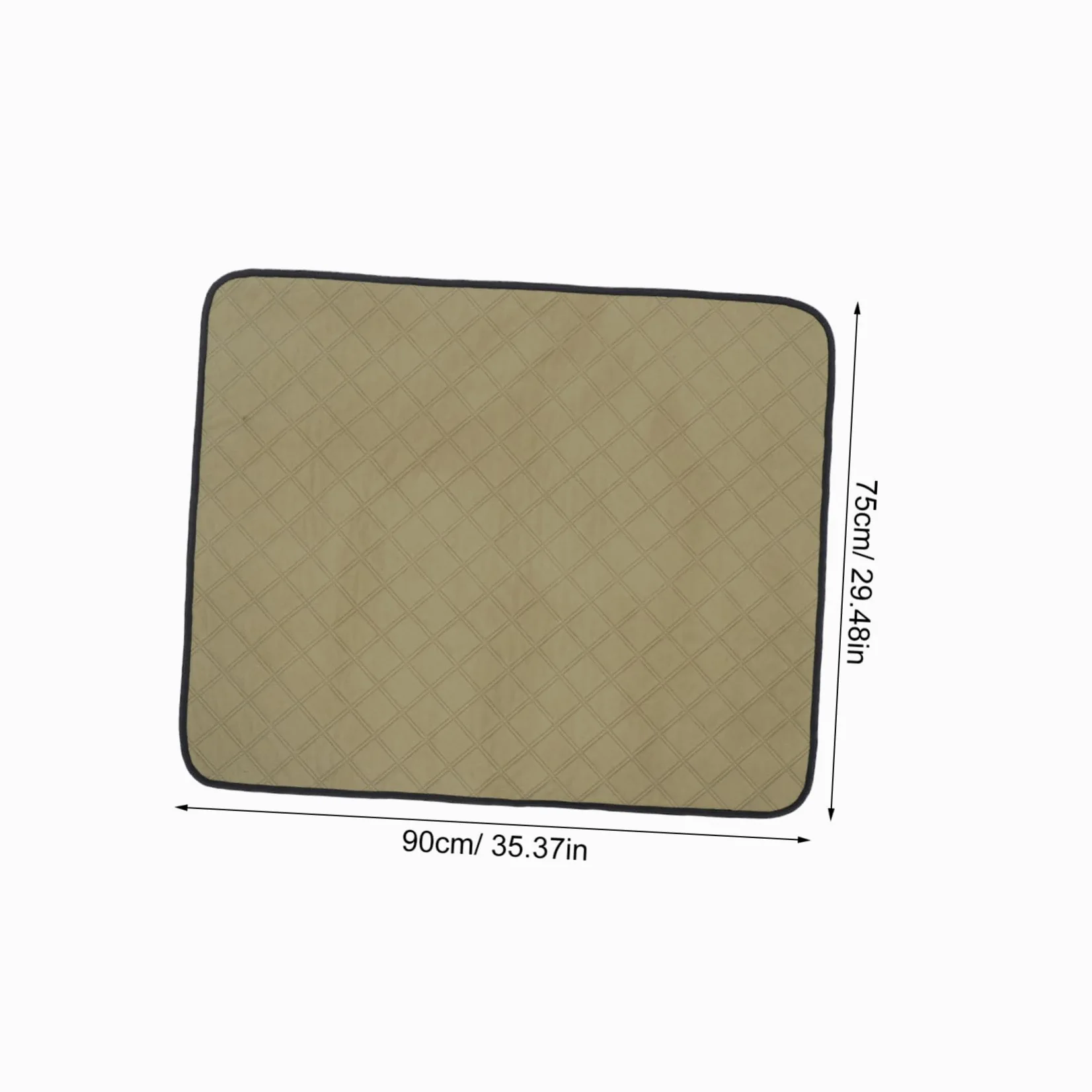 Toyvian 2pièces Tapis Urine Lavable Et Réutilisable pour Chien Tapis De Propreté Imperméable pour Parc Et Cage Apprentissage Propreté pour Chiots