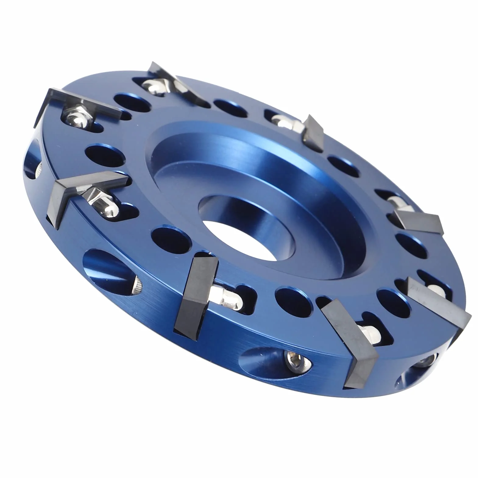 KIMISS Disque de de Sabot de Bétail en Alliage d'aluminium à 8 Lames pour Meuleuse d'angle – Outil de de Sabot de Vache Efficace avec Lames à 2 Côtés et Dissipation Thermique Améliorée