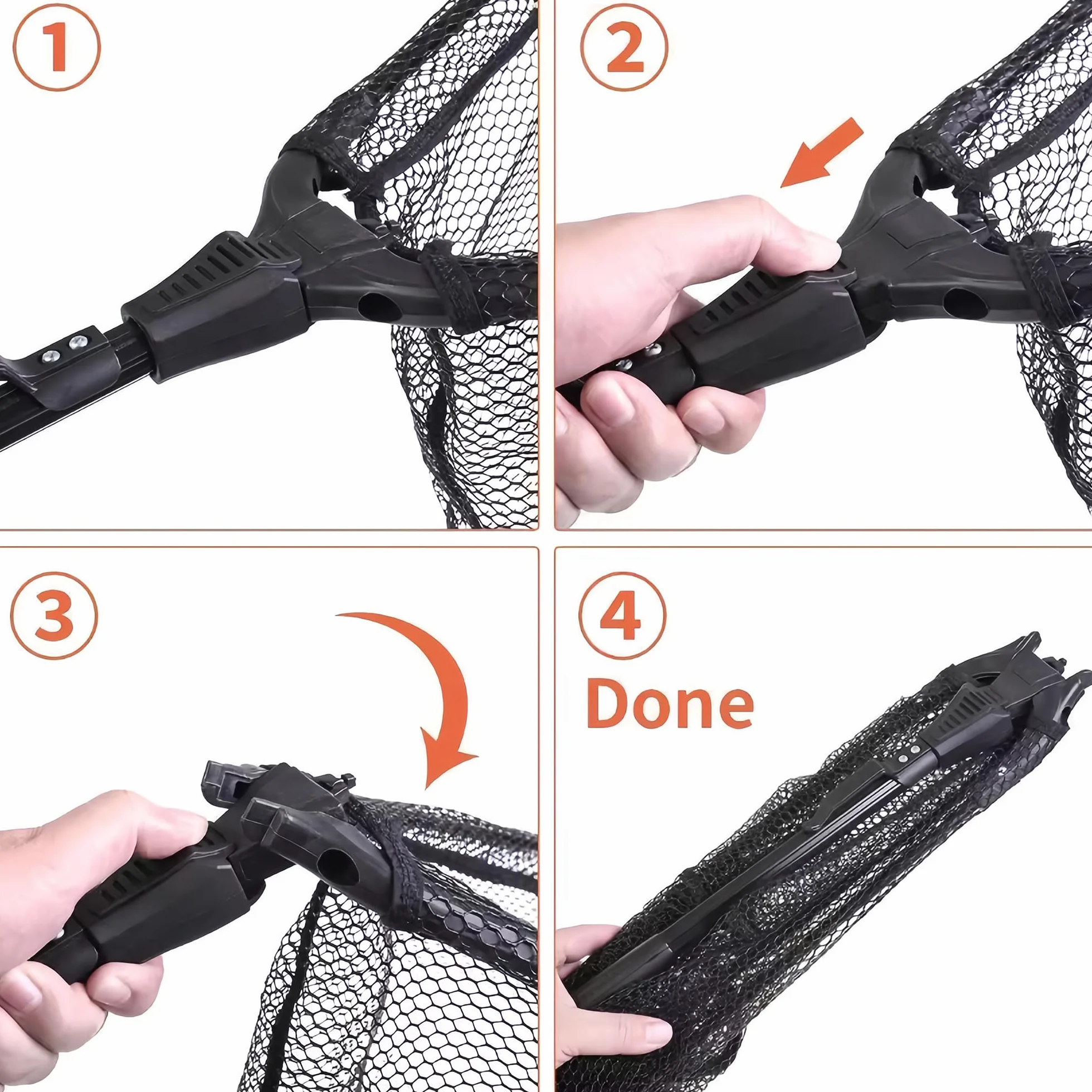Filet de capture serpent avec poignée télescopique, outil pour attraper et enlever reptiles