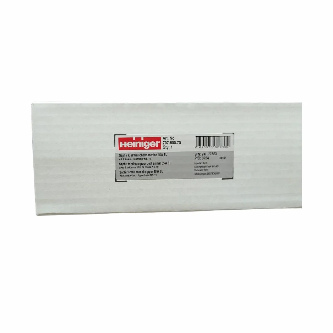 HEINIGER Saphir Bleue Tondeuse sans Fil