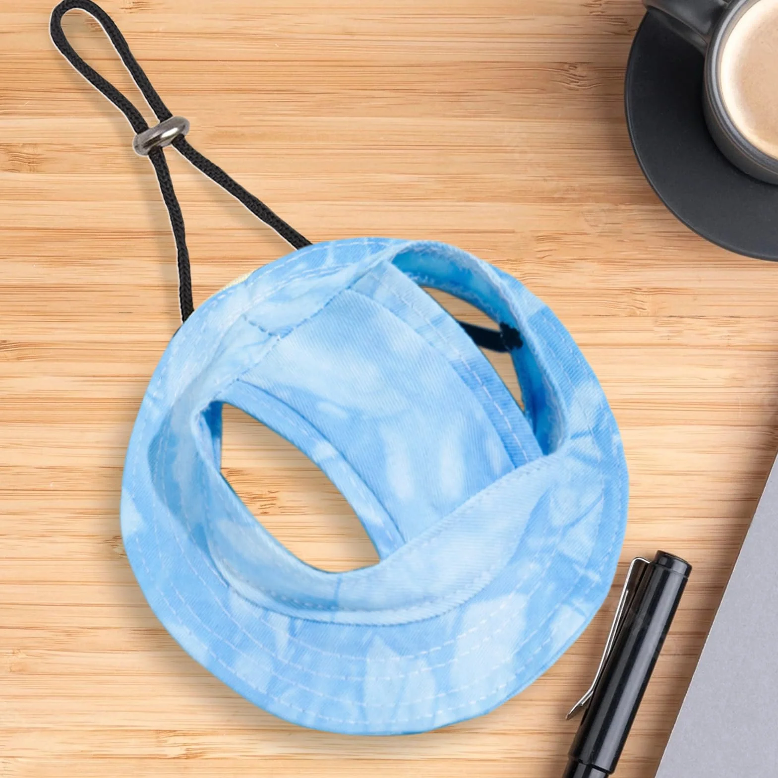 Casquette Baseball Protection Solaire Chat avec Trous Oreilles, Visière Douce pour Chaton et Chiot