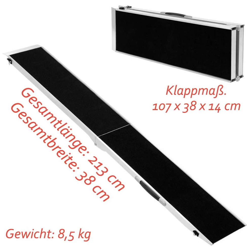 Petigi Rampe de Chien Escalier Animal Aluminium 4 Tailles Voiture Automobile Maison