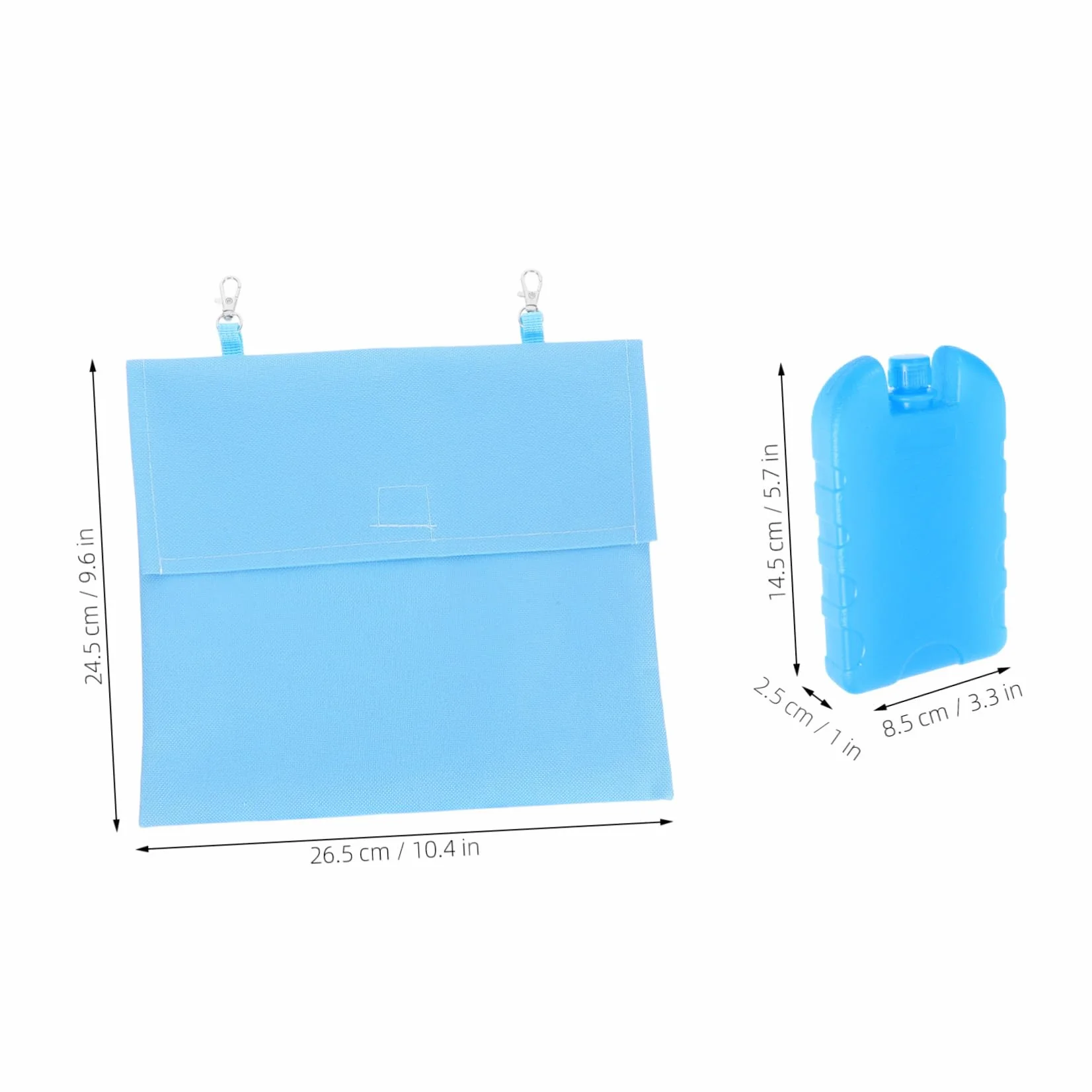 BESPORTBLE Bunny Cooling Pouch with Reusable Ice Pack for Small Pets