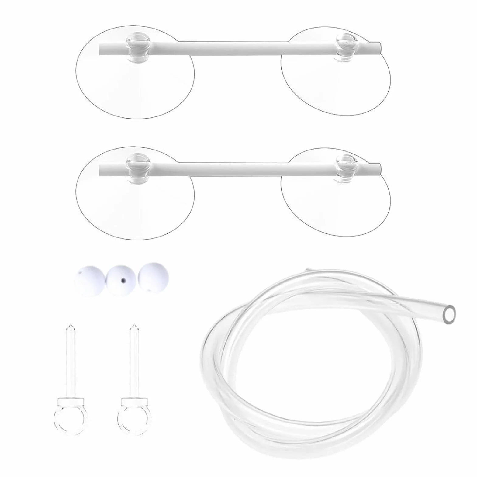 Generisch Anneau d'alimentation pour aquarium, clôture de plantes flottante, accessoires pour séparer les plantes