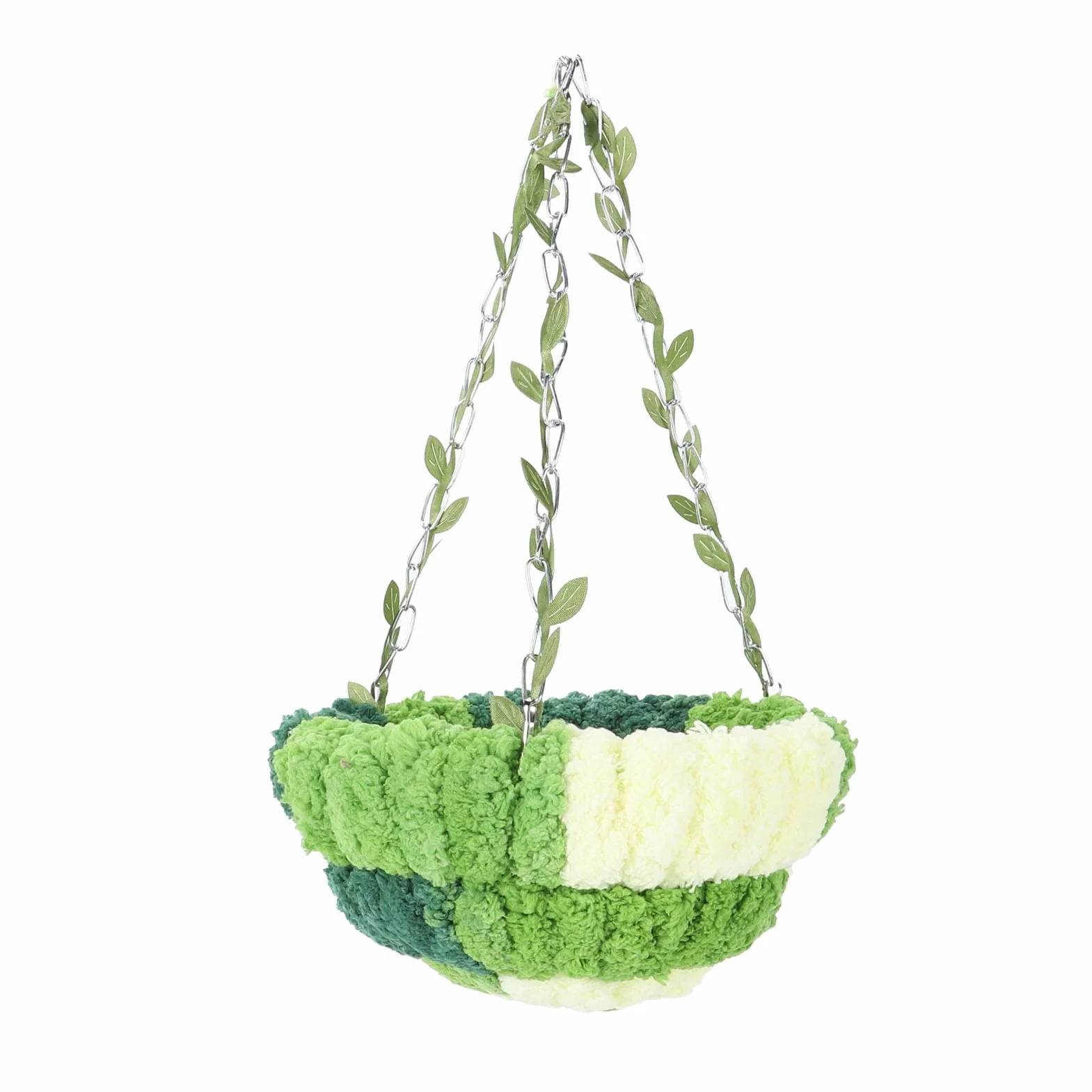 Nid D'oiseau Maison D'élevage de Perruches en Molleton de Corail Doux Grand Hamac 17x32cm