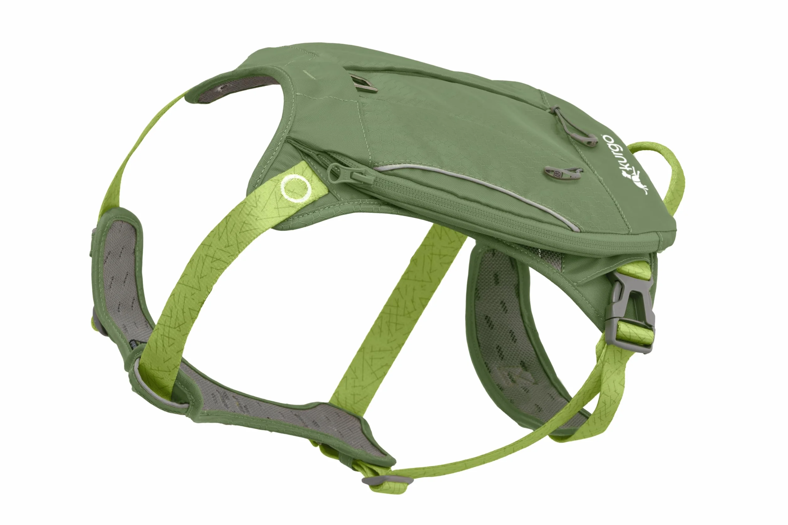 Kurgo Cascade Harnais pour Chien Sac à Dos Randonnée Taille M Vert