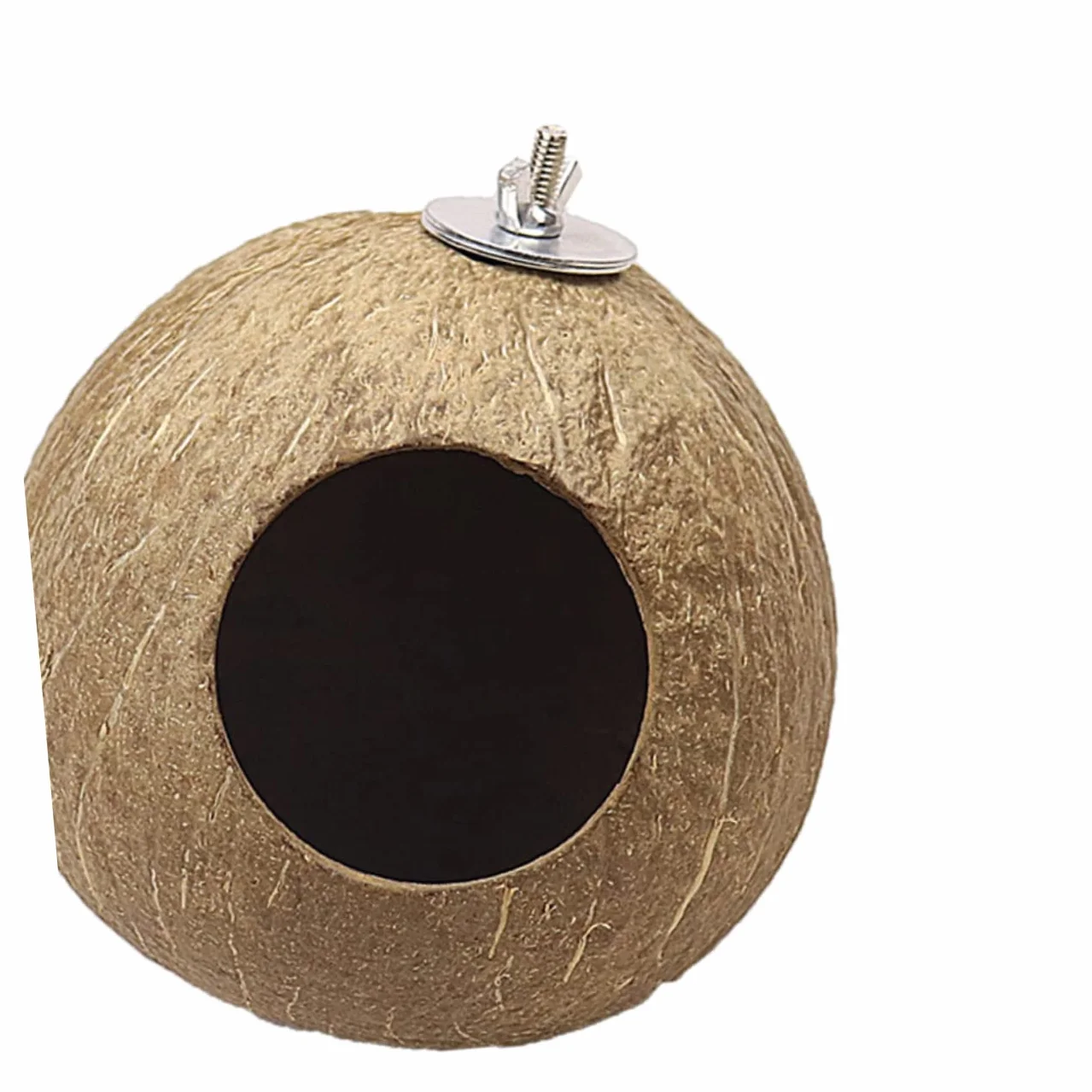 DOITOOL nid d'oiseau suspendu jouet cage oiseau hamac perroquet accessoires bambou