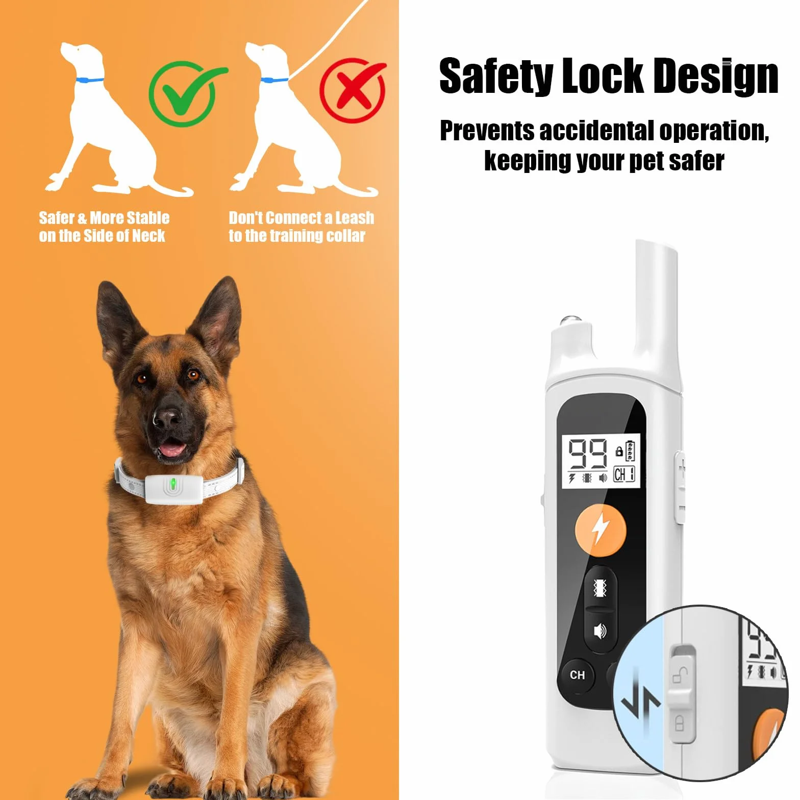 Cloture Electrique pour Chien, Collier Anti Fugue sans Fil GPS, Étanchéité IP67, Rayon 20-800m