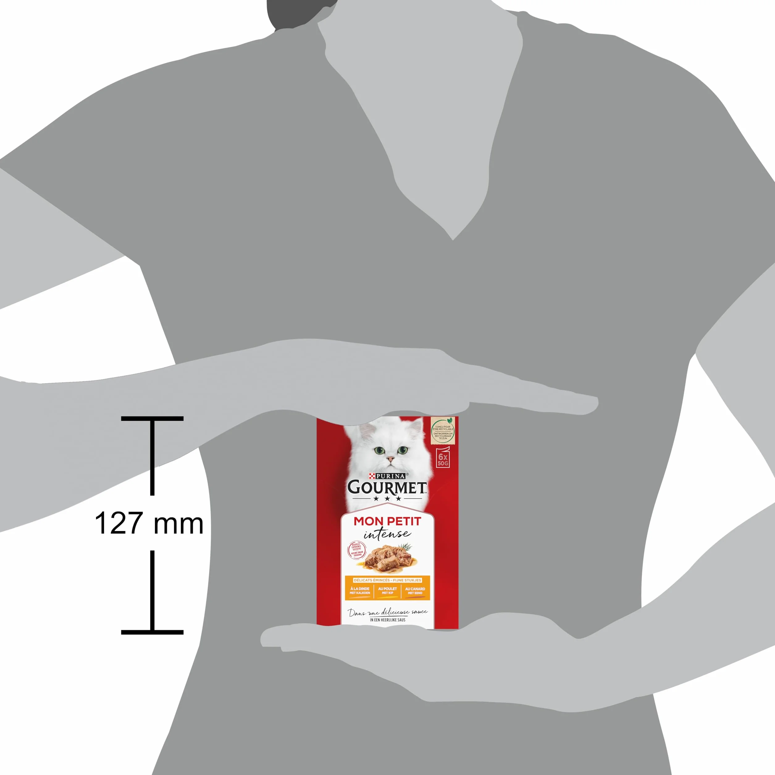 GOURMET Mon Petit Volaille 6x50g