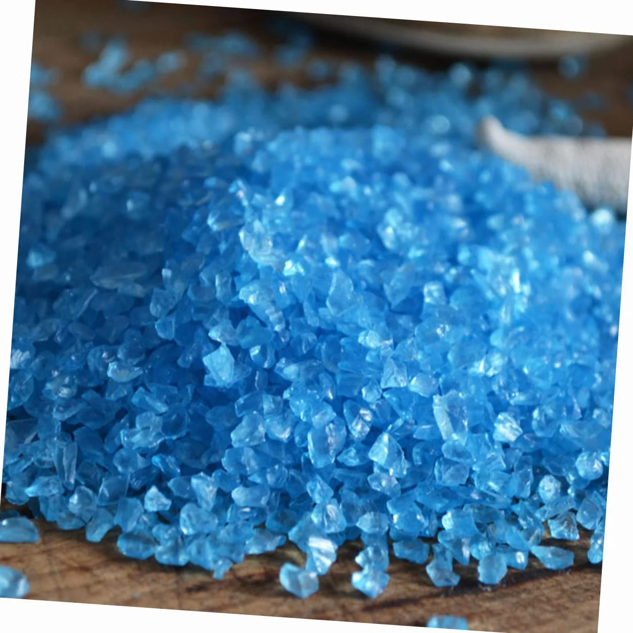 Sable DéCoratif Bleu pour Aquarium - Gravier Naturel SûR pour Poissons Sol De Bac Et Terrarium IdéAl pour DéCoration Et Entretien