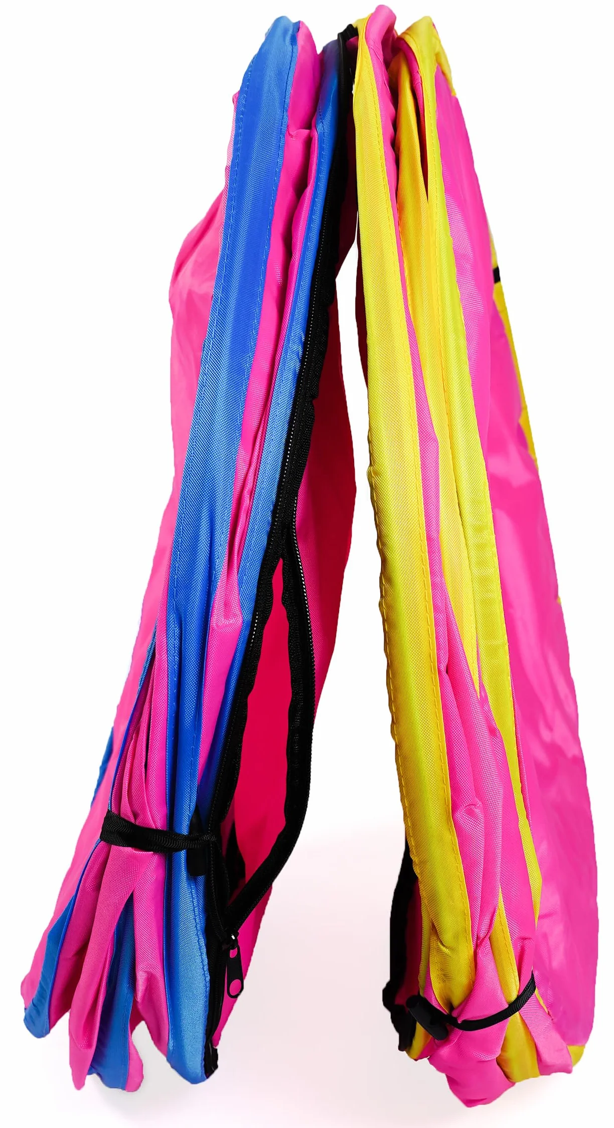 Callieway Hoopers Agility Barrel Tonneau d'entraînement pour chien lot de 2 bleu Fuchsia