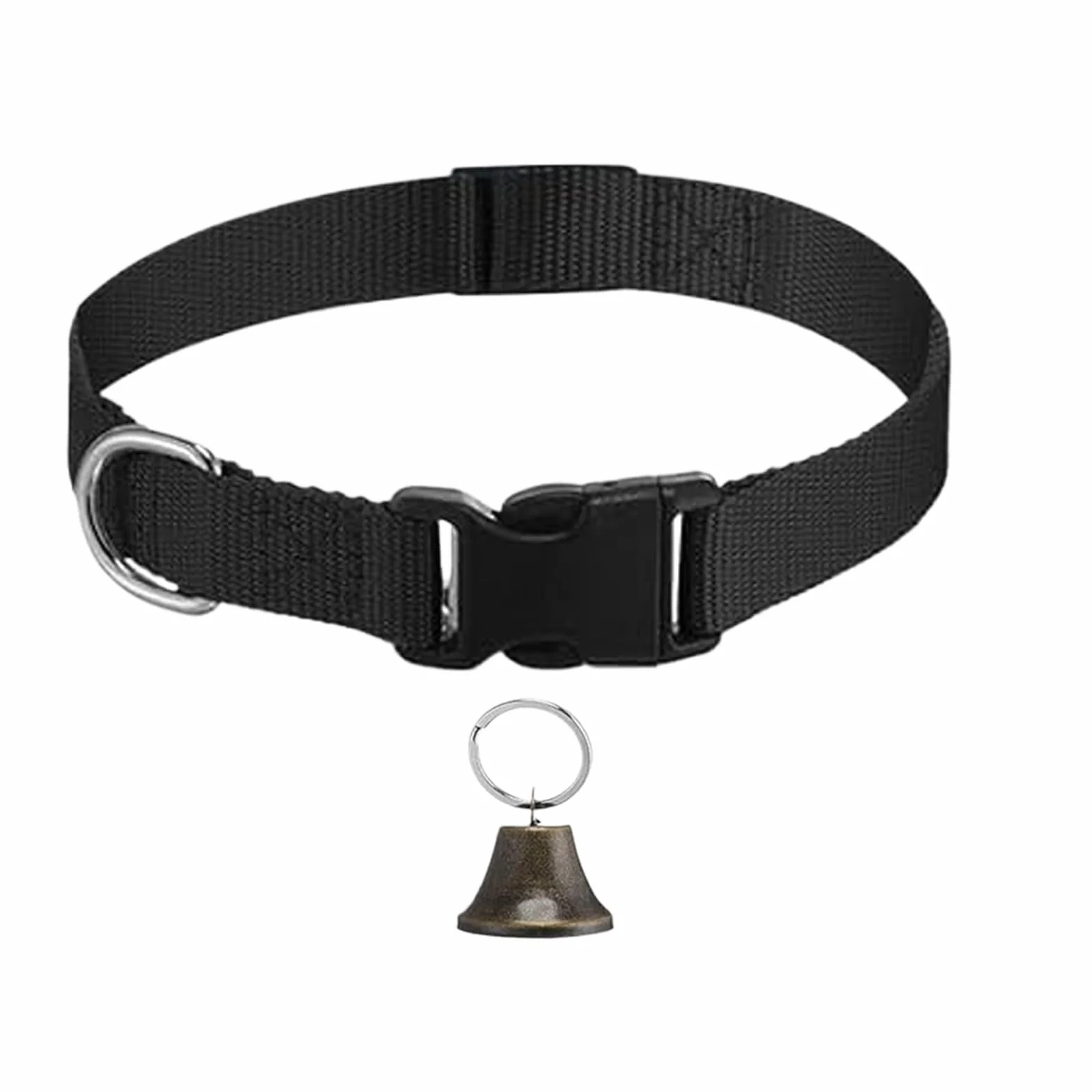 Collier pour Chèvre | Collier Réglable pour Animal en Nylon - Cloche Sonore pour Pâturage Accessoires pour Bétail Entraînement Animal Troupeau De Moutons Chèvres Vaches pour Animaux