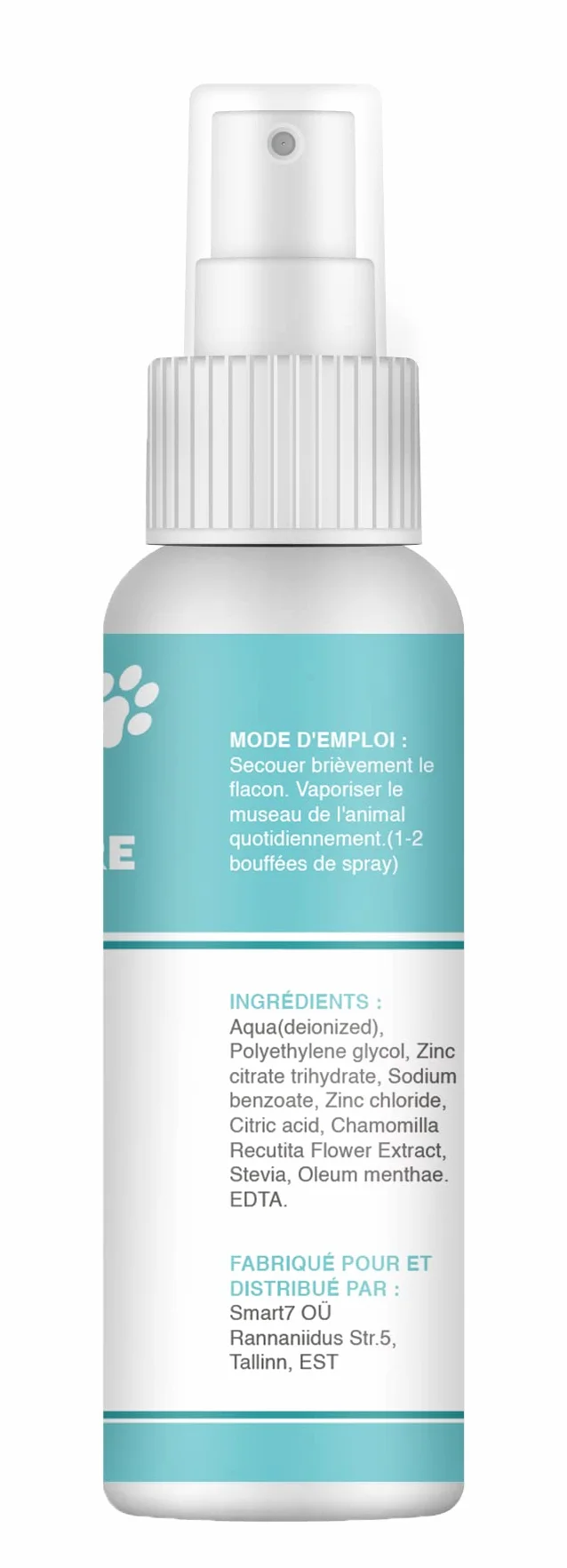 HelloAnimal® Spray Dentaire pour Chiens et Chats – Détartrage Dentaire, Anti-Plaque et Tartre, 100 ml
