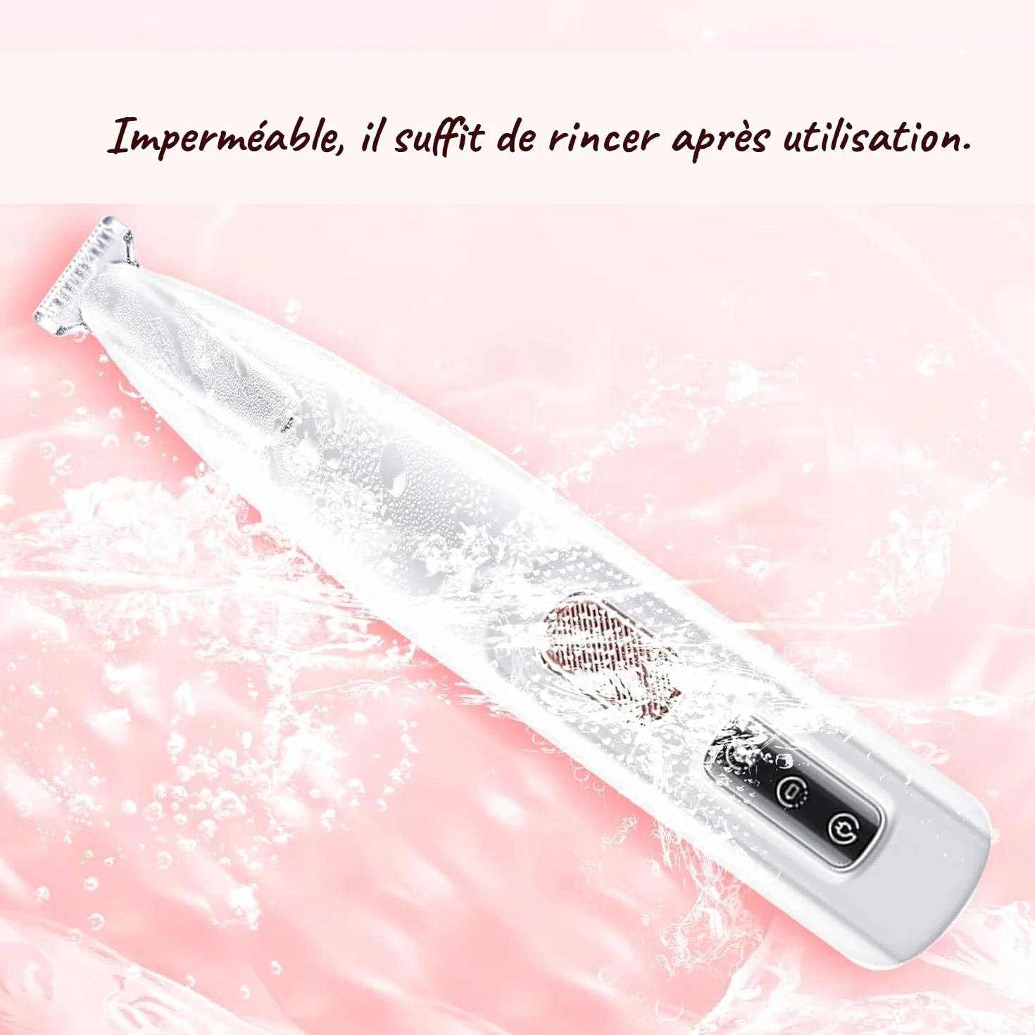 Tondeuse De Toilettage GrosMatou pour Chat Silencieuse avec Lumière LED Étanche